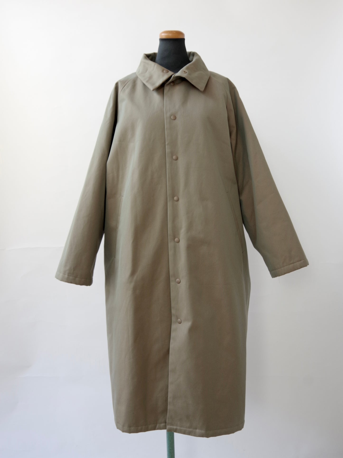 コットン中綿ロングコート | atelier naruse