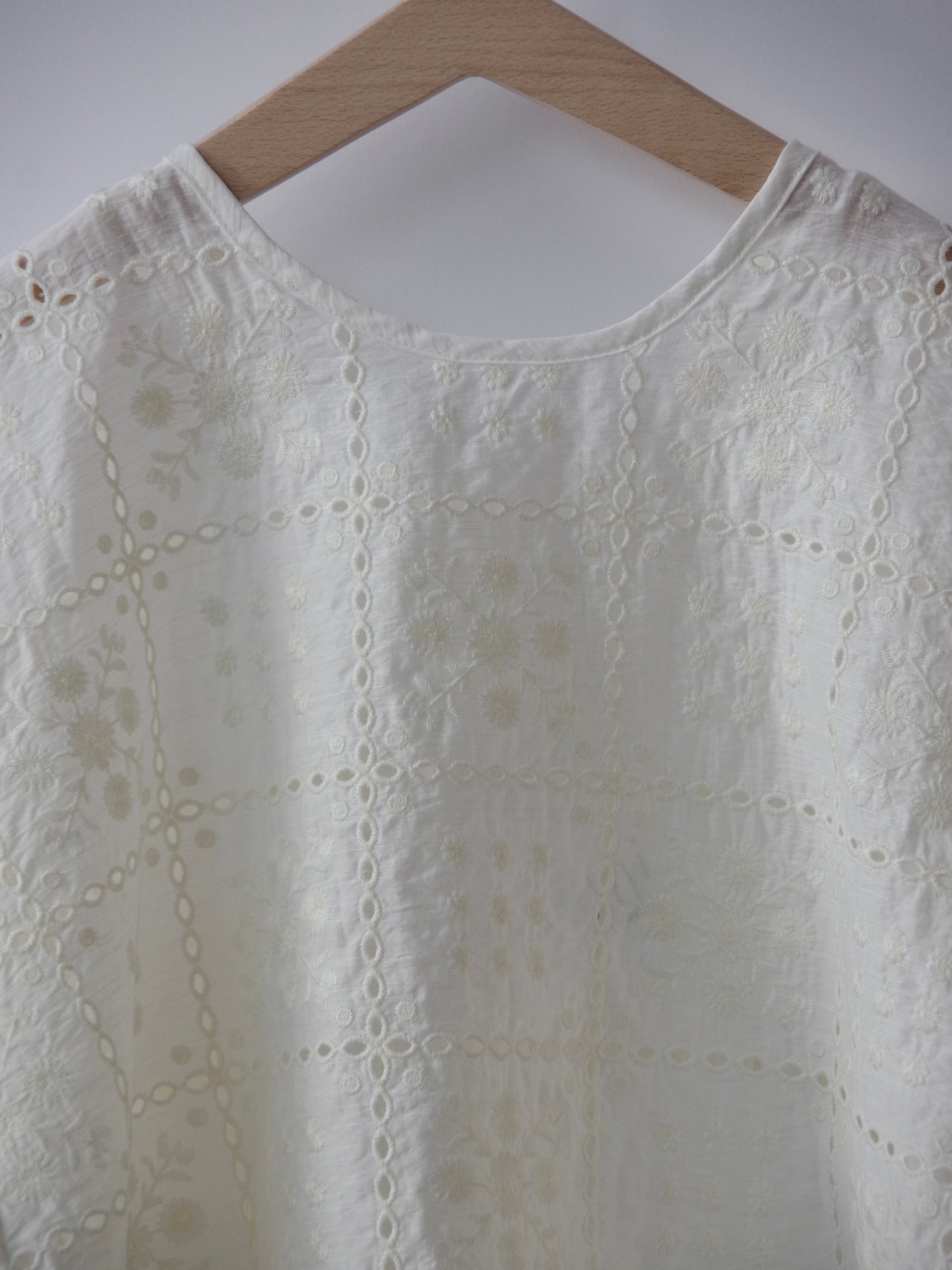 eyelet embroidely haori ブラウス ( 2color)  |  yuni