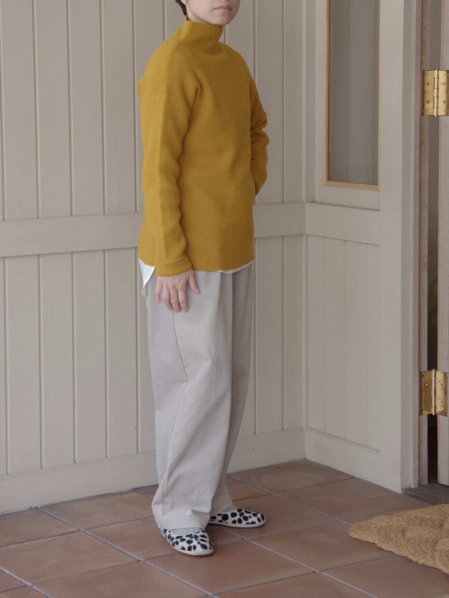 フレンチメリノリブプルオーバー　size 1 | UNIVERSAL TISSU