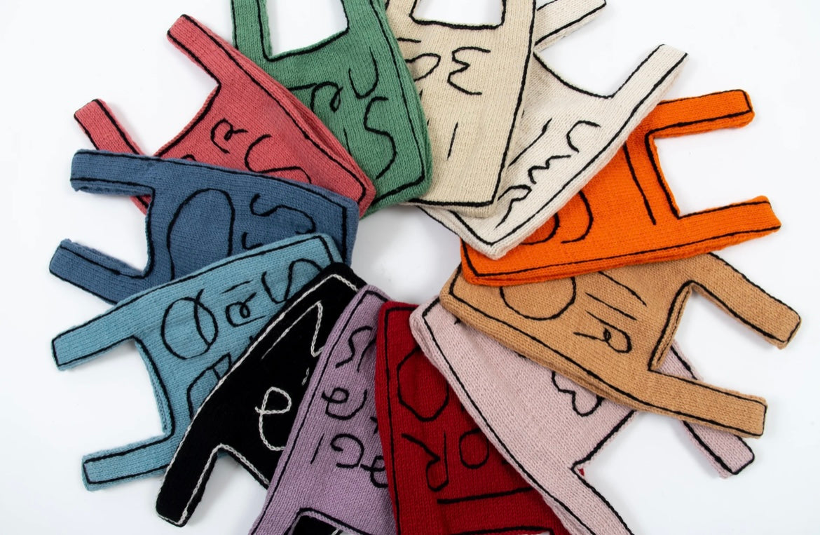 zodiac knit bag ゾディアックニットバッグ12星座 | march april may