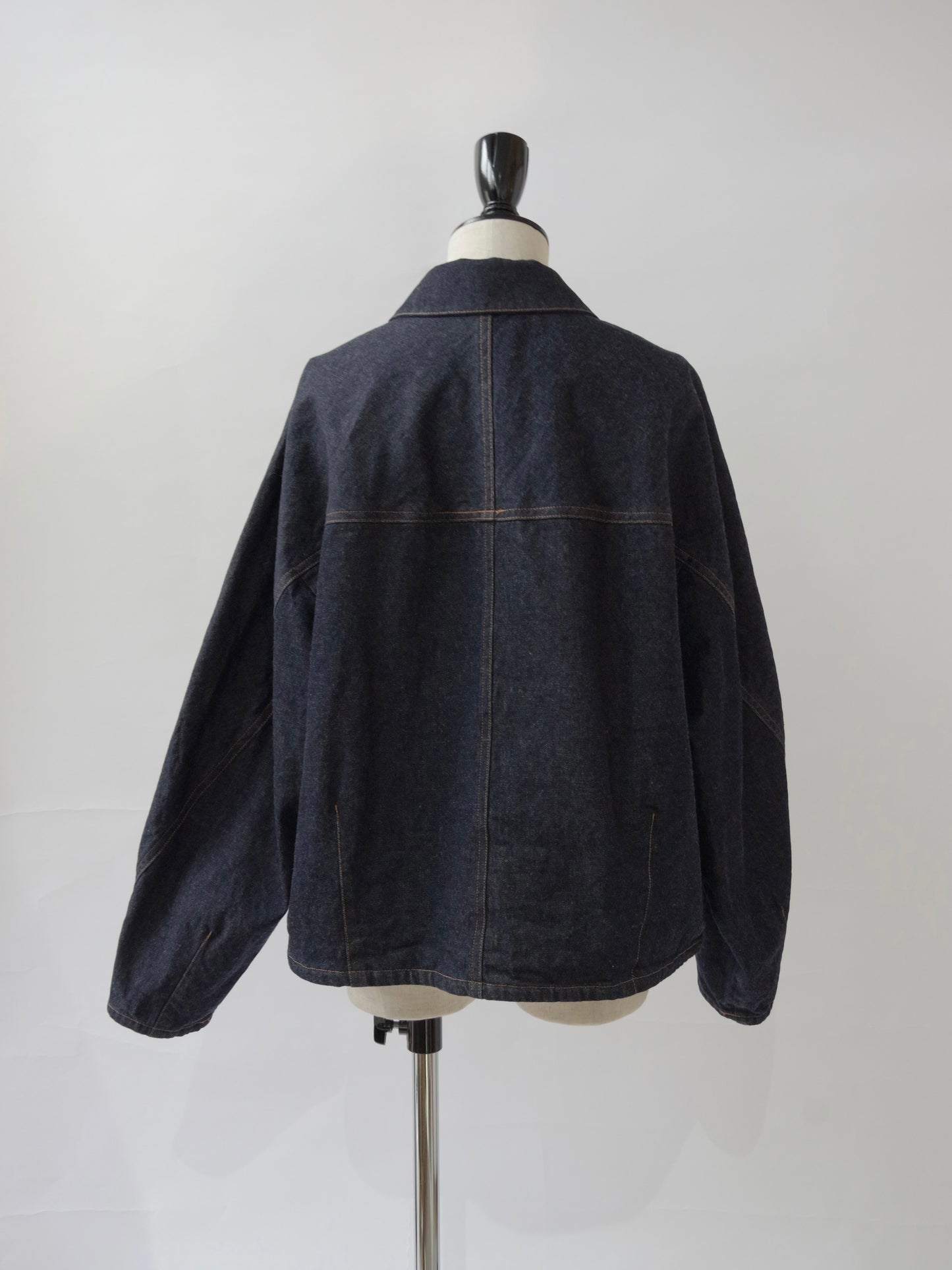 10oz denim cocoon ブルゾン | yuni