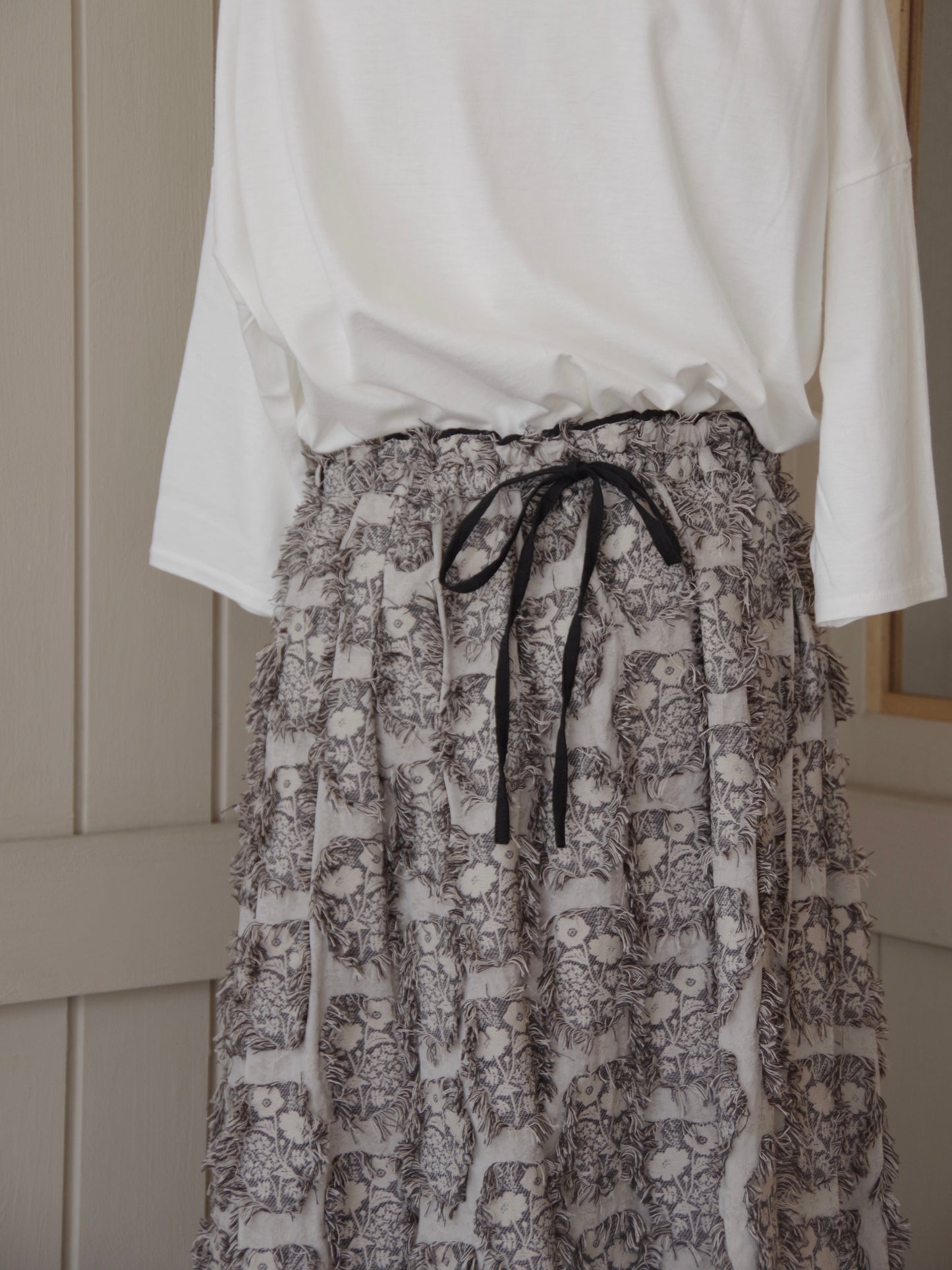 花野風jacquard スカート ( 2 color) |  qiri