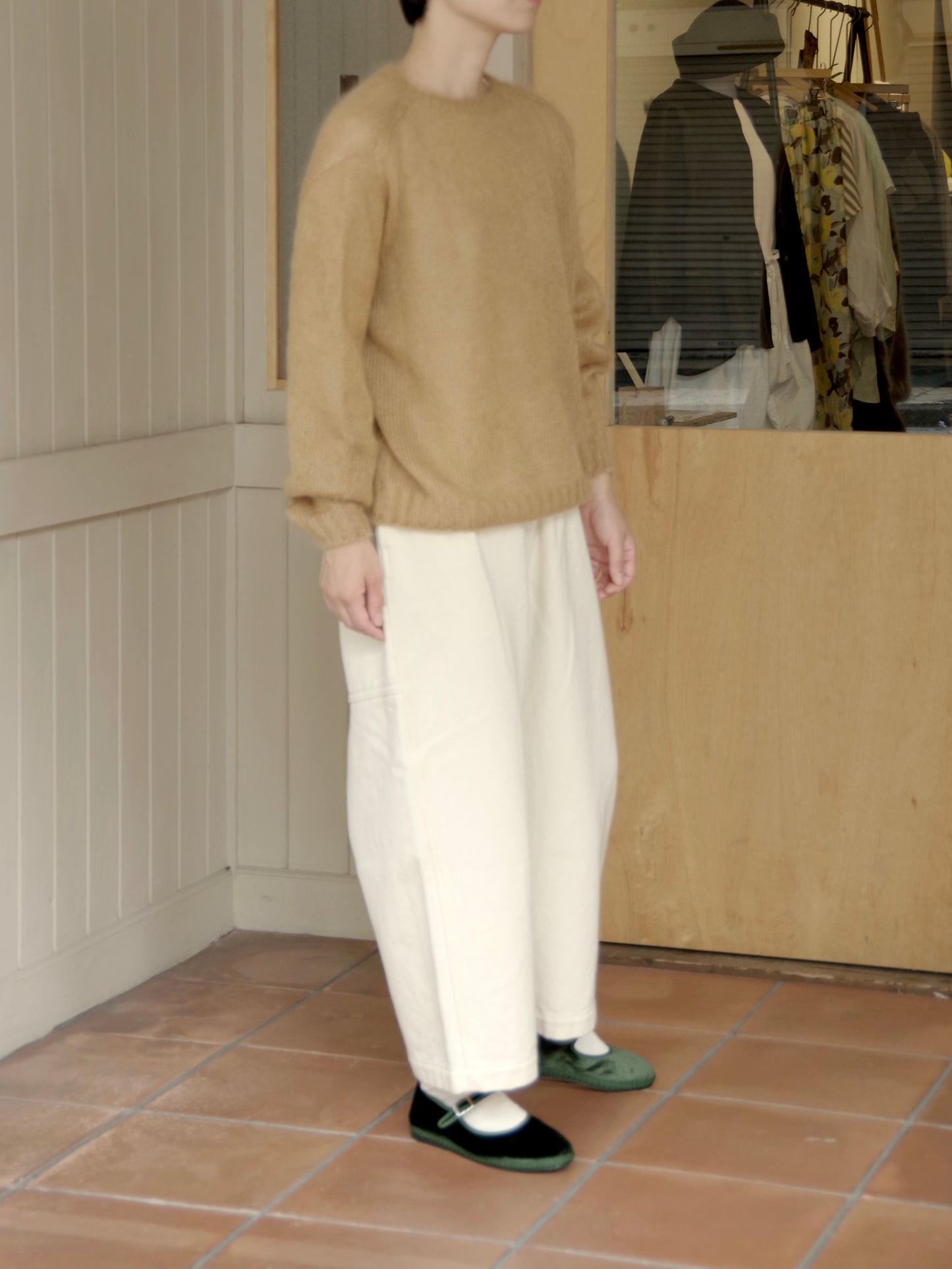 モヘアシルク クルーネック 2025 (2color)| koton