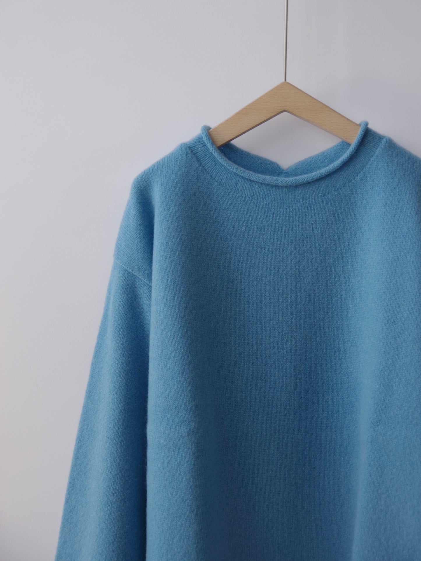 ウールカシミヤ天竺 プチハイネックプルオーバー ( 3 colors) | Hands of creation