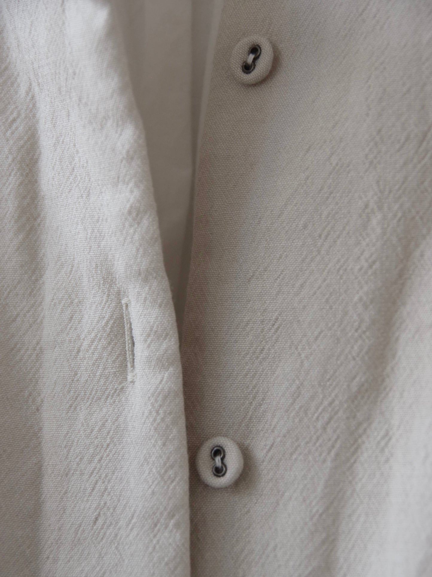 TINY FRILL COLLAR FILLING SHIRT JACKET | Gauze