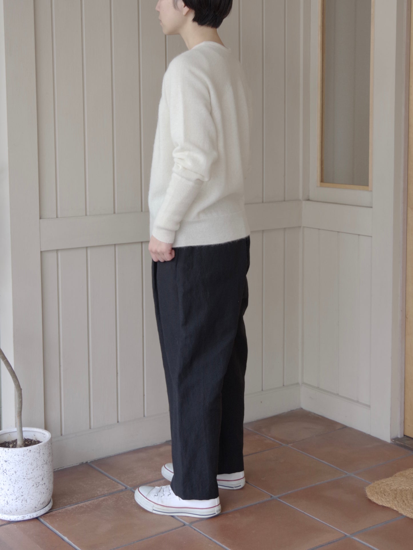 ベビーアルパカクルーネックプルオーバー | koton