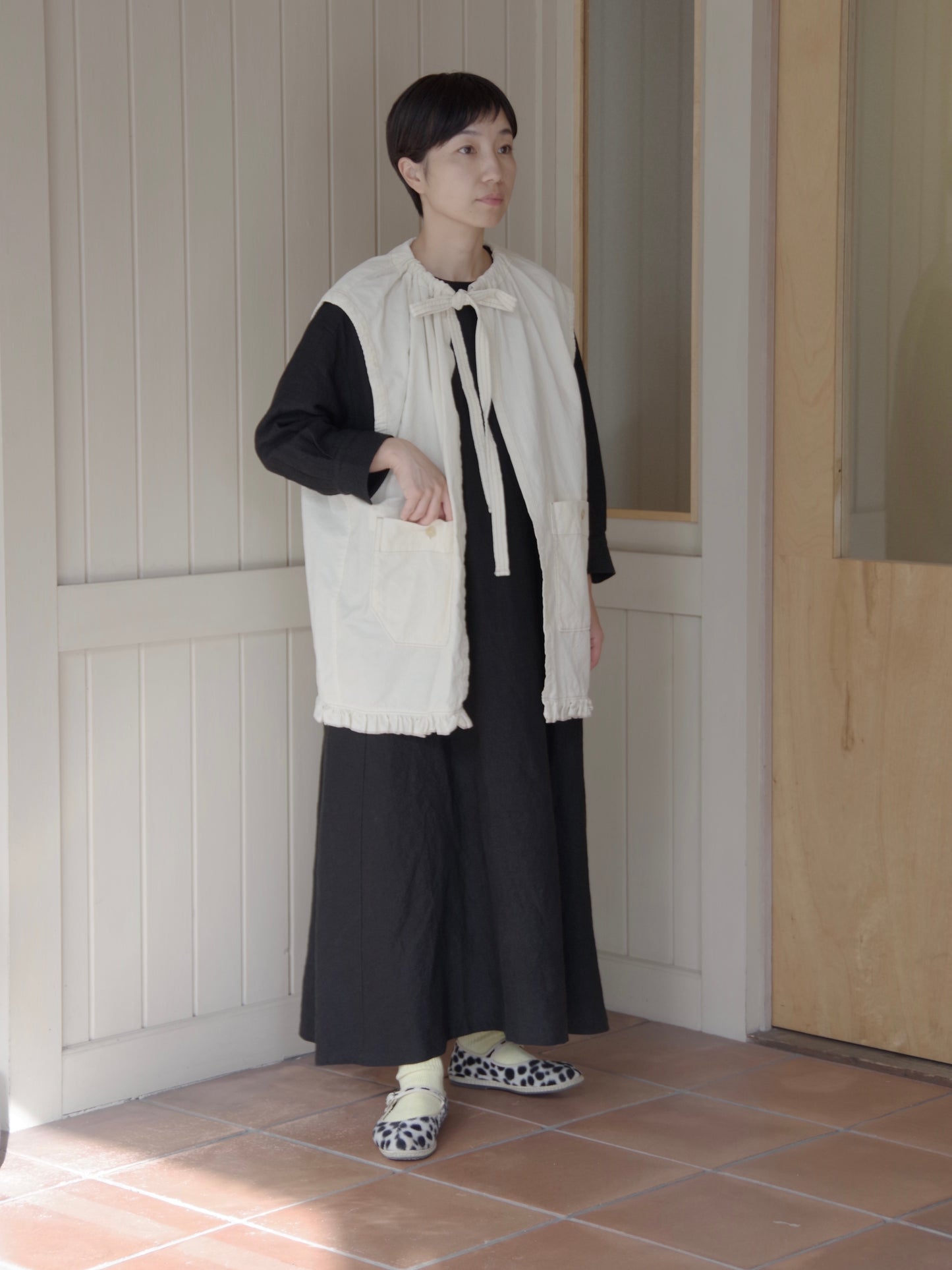 VINTAGE RIPPLE SMOCK ベスト | buoybuoy