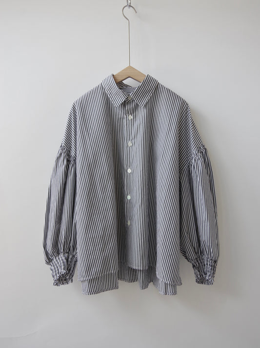 ナチュラルタイプライターシャーリングフレアシャツ | UNIVERSAL TISSU