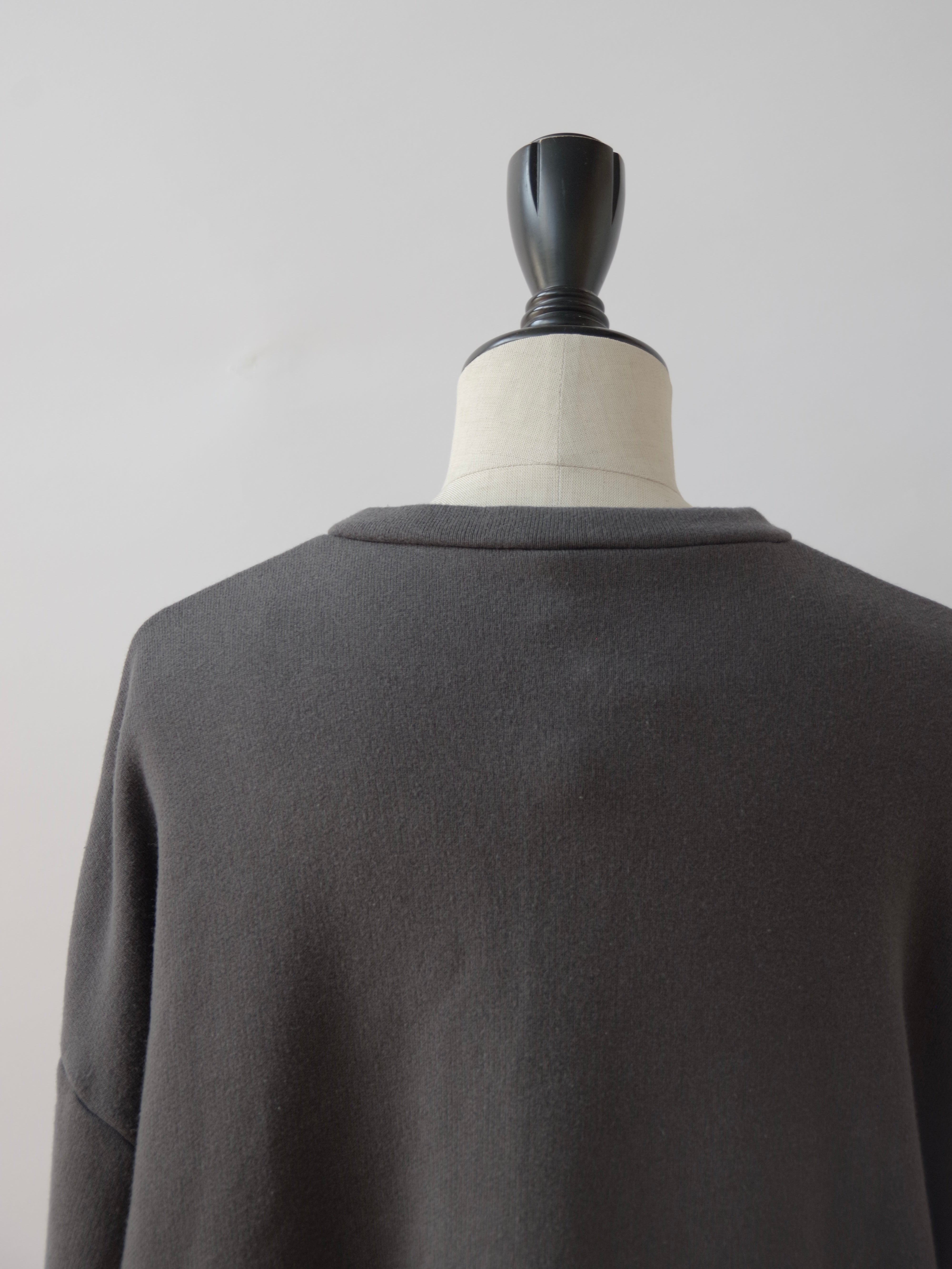 リヨセルコットン裏毛 スナップカーディガン | UNIVERSAL TISSU