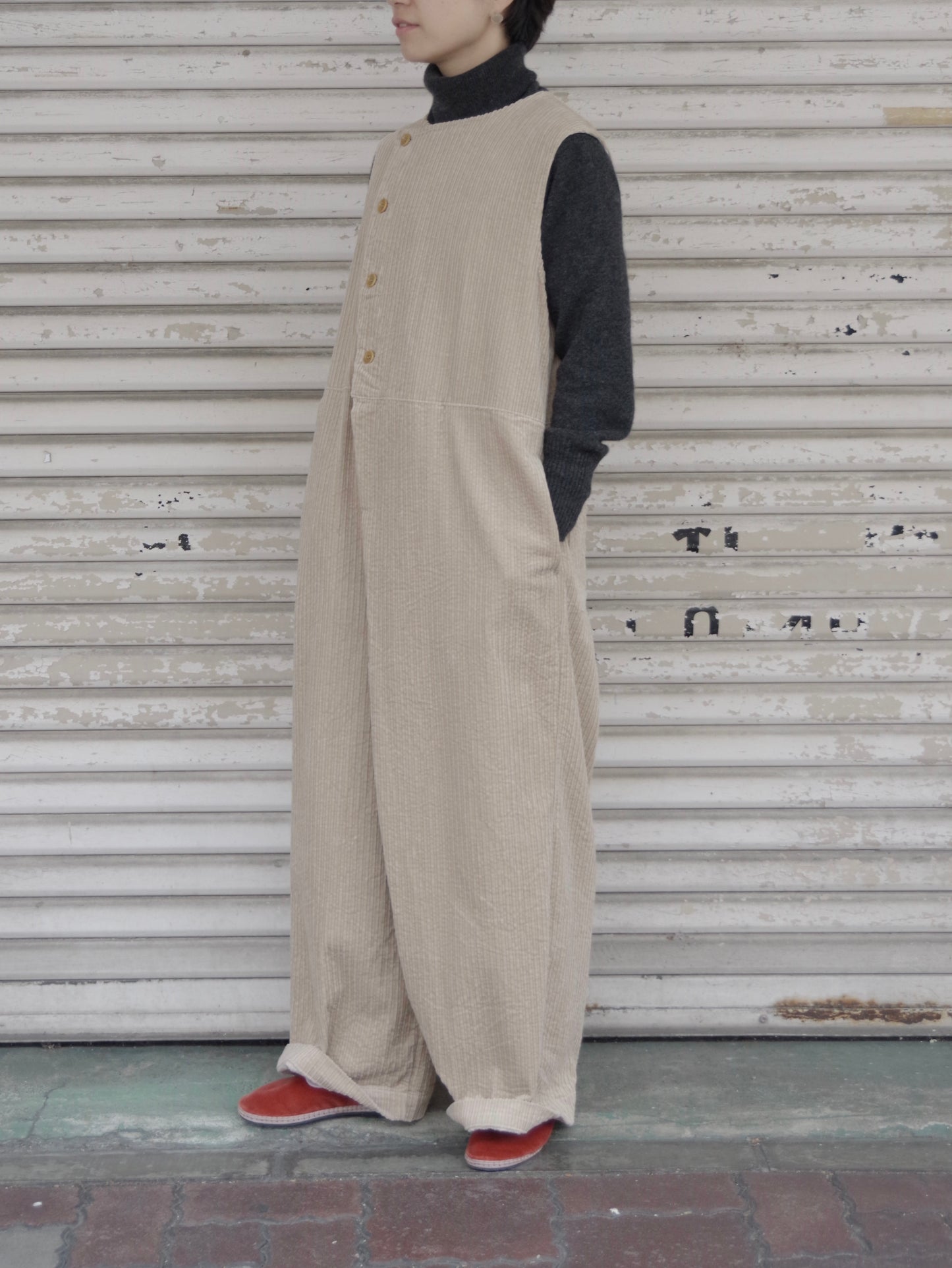 親子コーデュロイラップサロペット | UNIVERSAL TISSU