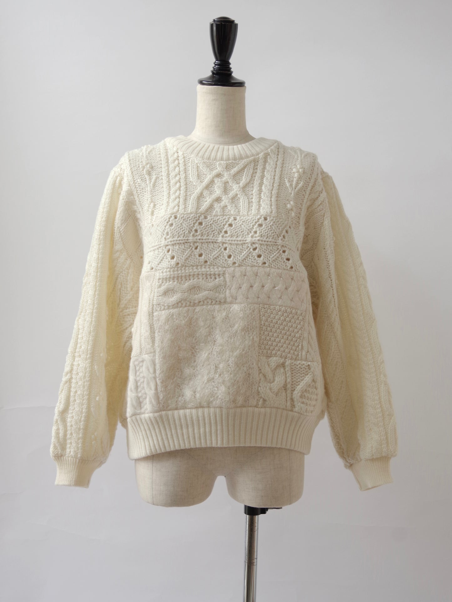 パッチワークセーター MO-24-KN-143 | motley