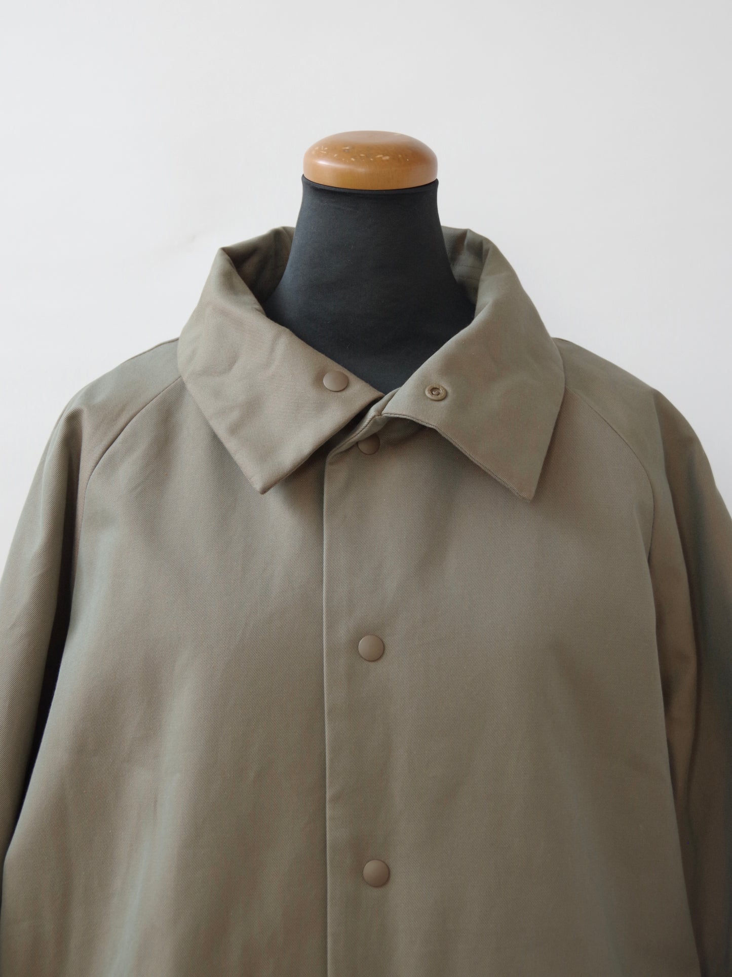 コットン中綿ロングコート | atelier naruse