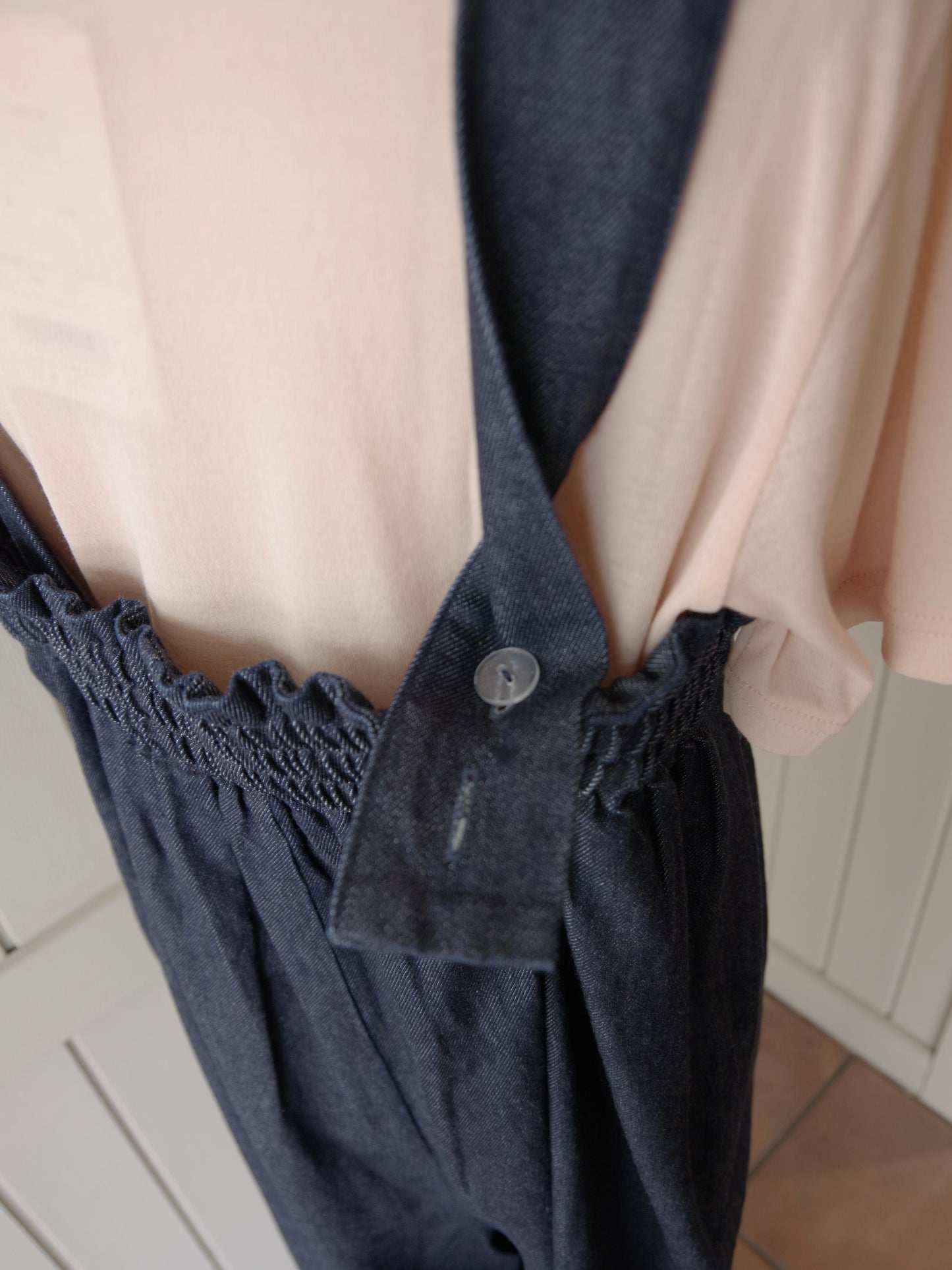 DENIM WIDE OVERALL  （2color)  | sisisi