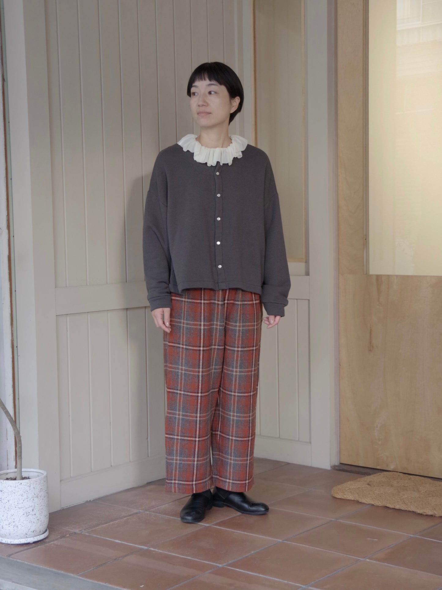 チェックバックワードパンツ | koton