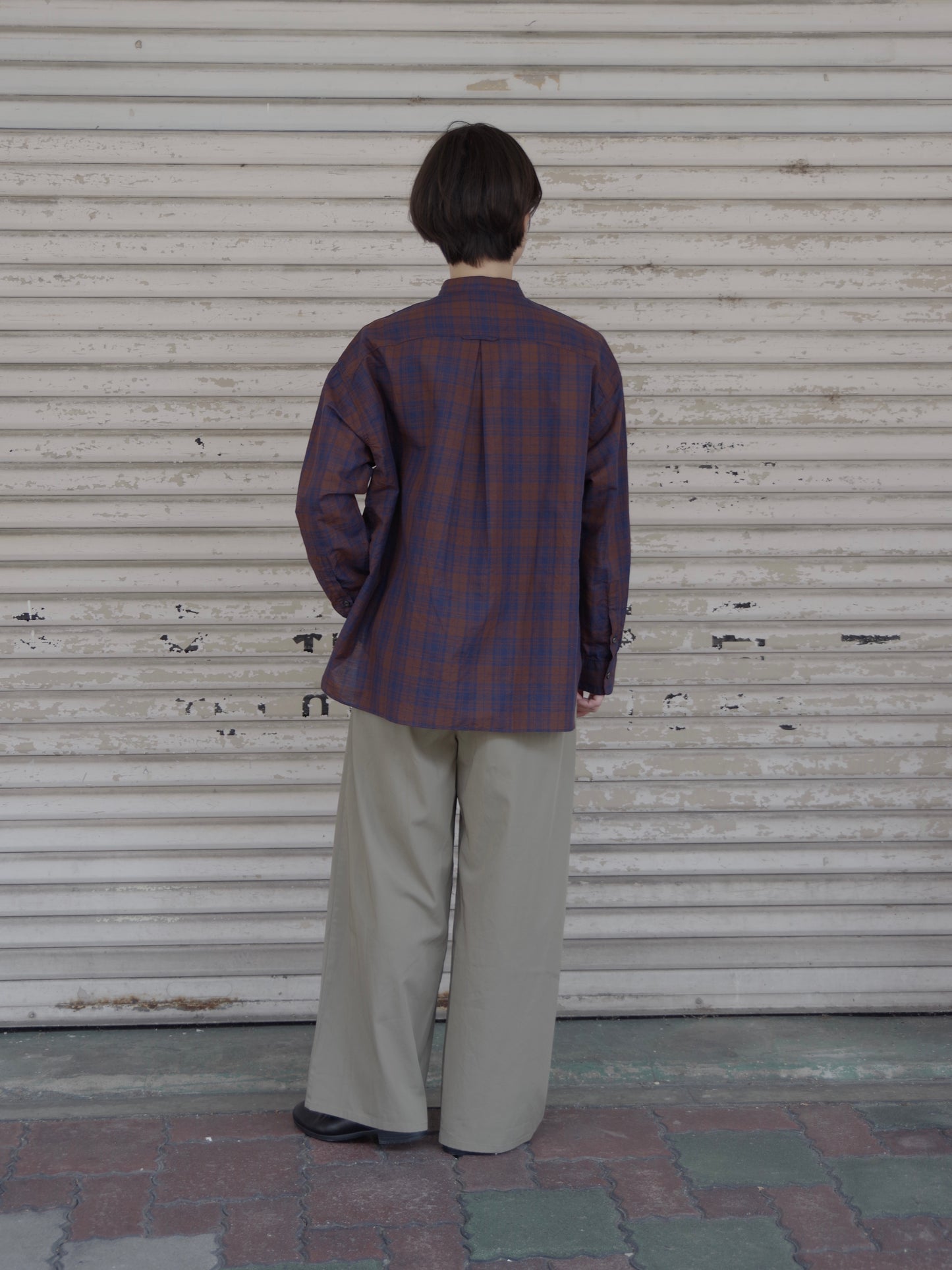 80/2強撚コットンギャバwideパンツ (2 color) | yuni