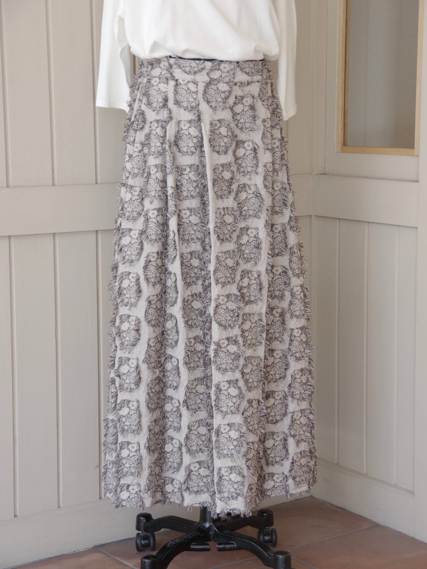 花野風jacquard スカート ( 2 color) |  qiri