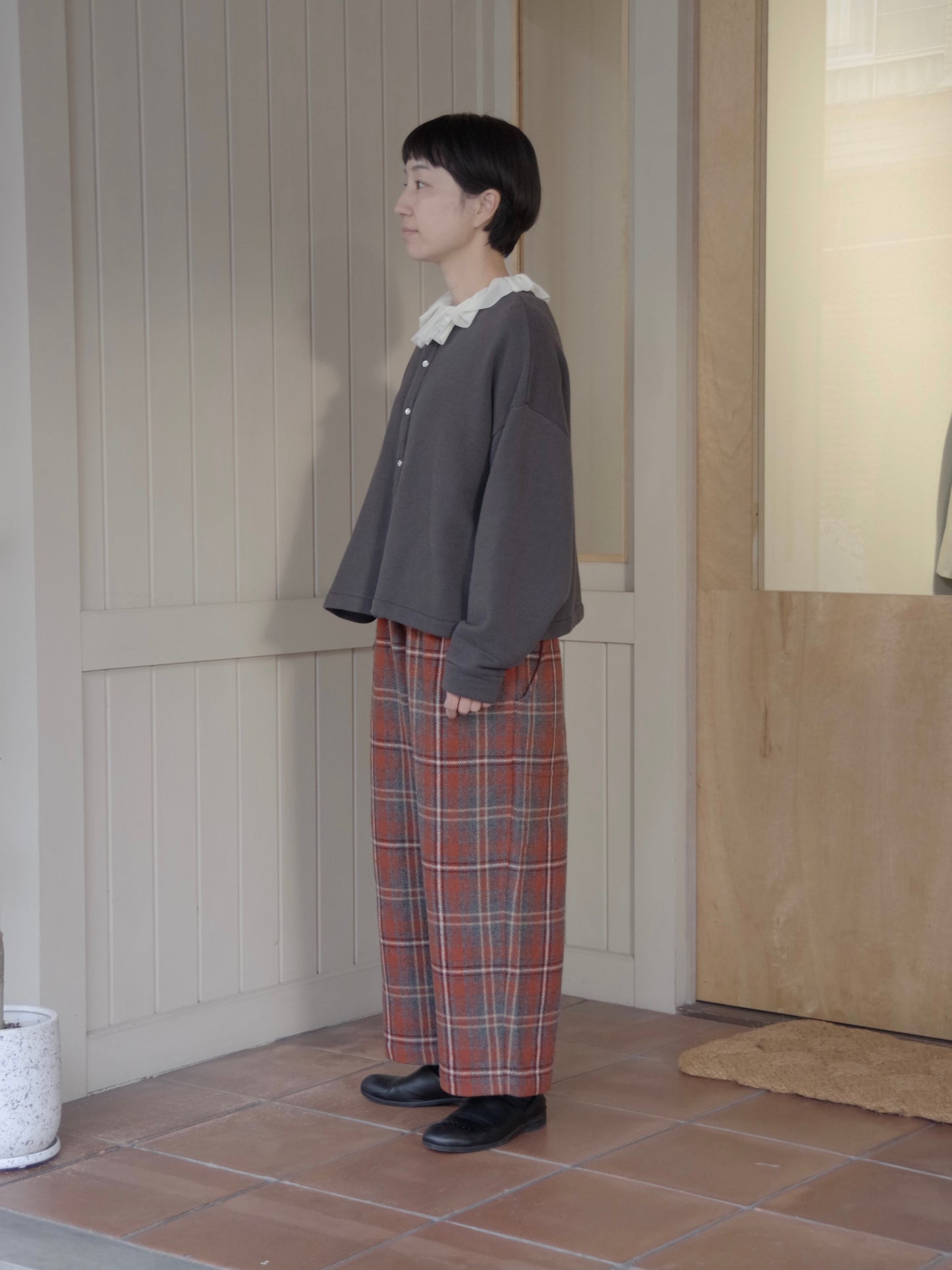 チェックバックワードパンツ | koton