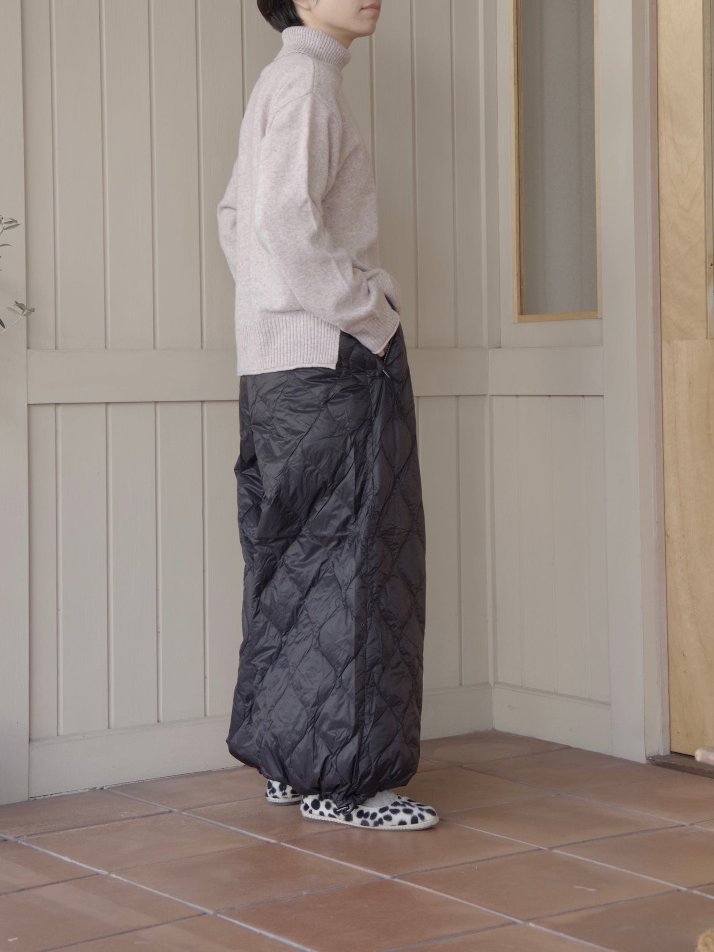 ミリタリースプリット ダウンスカート - ソフトシェル | TAION