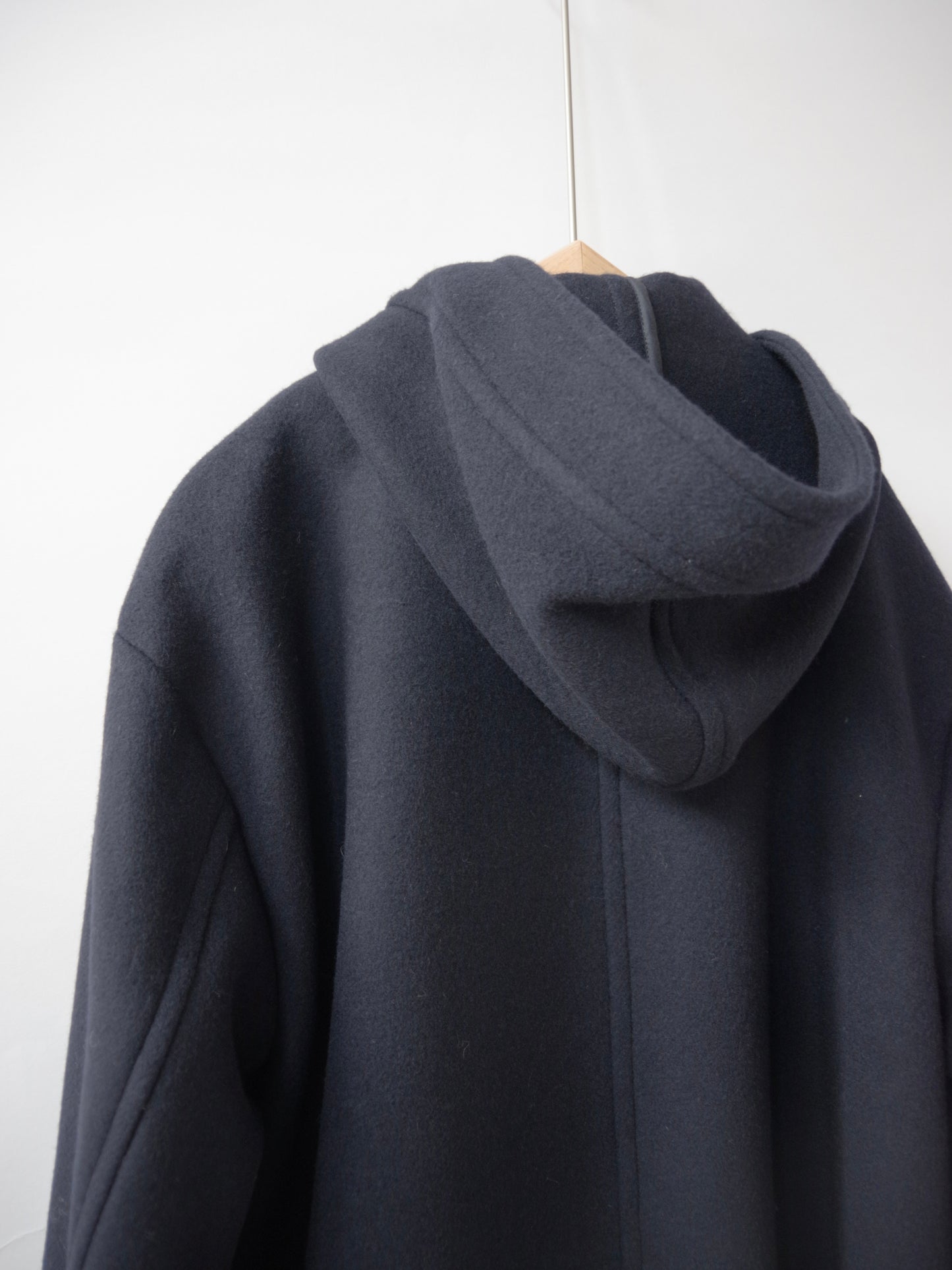 super110's二重織ビーバーショートダッフルコート | Hands of creation