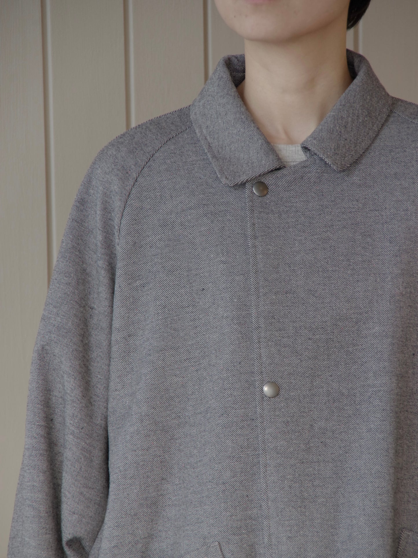 POP TWEED DOLMAN コート| buoy buoy