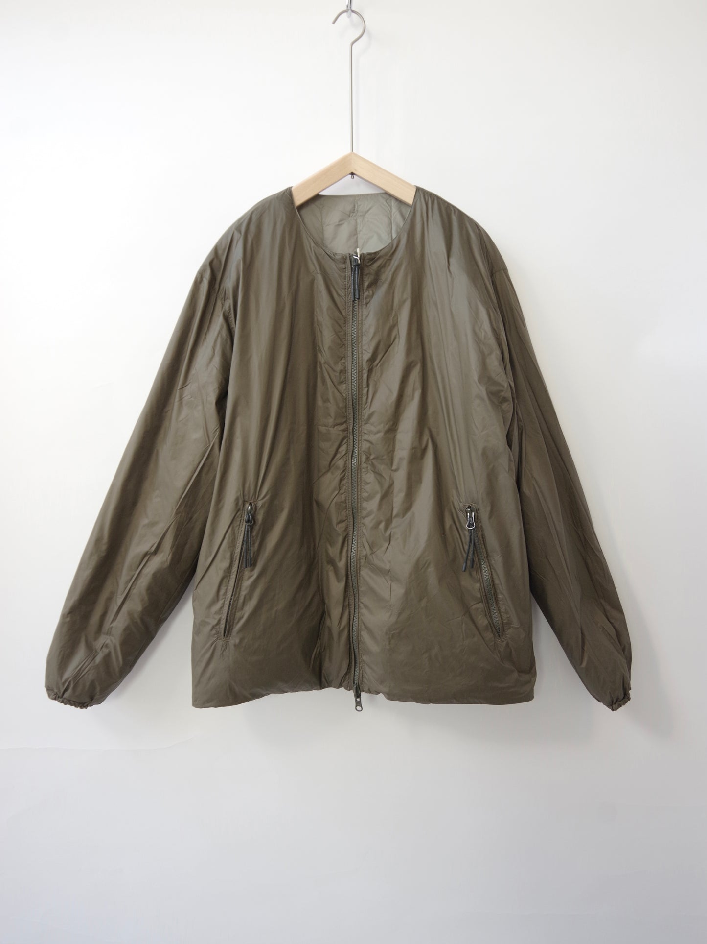 チャイナボタンダウンジャケット | TAION