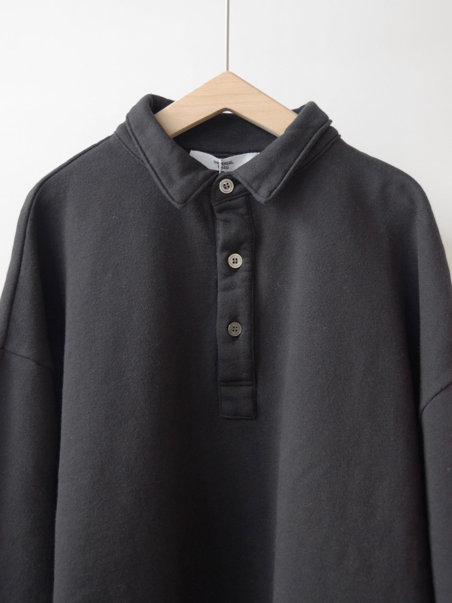 セントラル起毛裏毛 ポロプルオーバー | UNIVERSAL TISSU