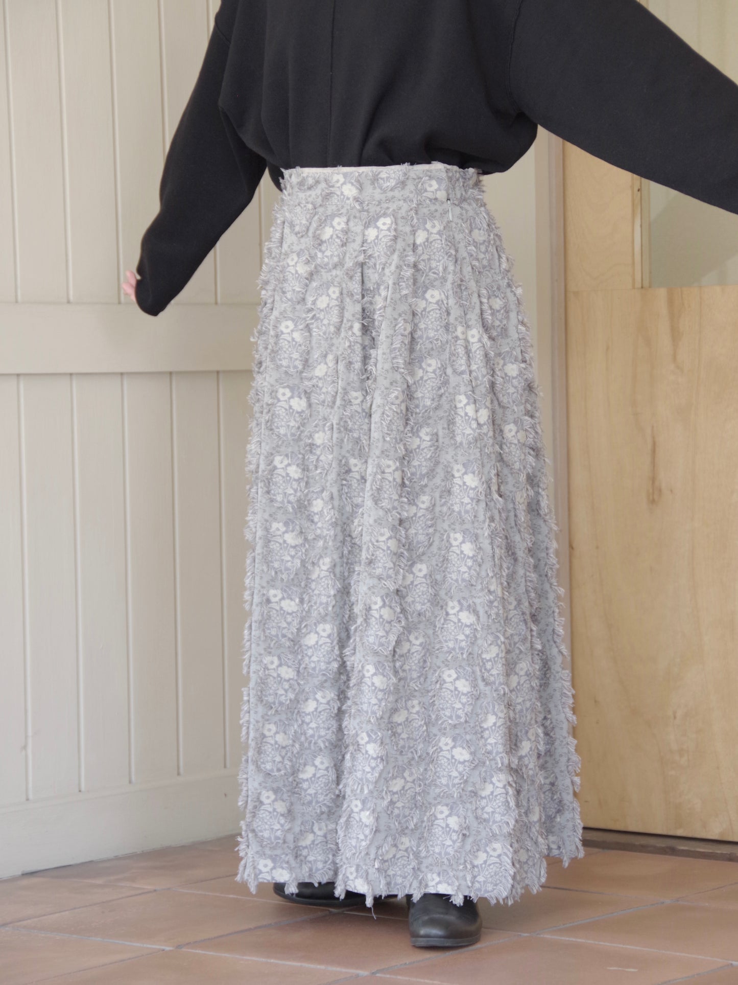 花野風jacquard スカート ( 2 color) |  qiri