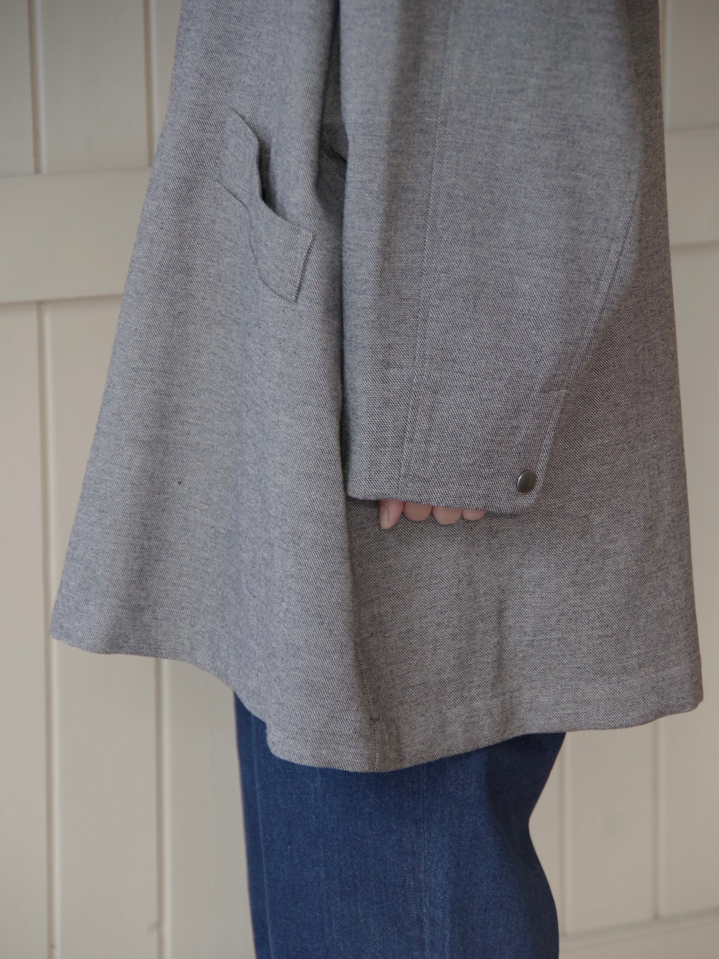 POP TWEED DOLMAN コート| buoy buoy