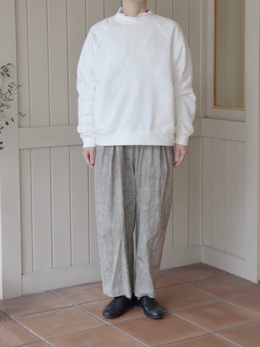 セントラル裏毛 ラグランプルオーバー | TISSU