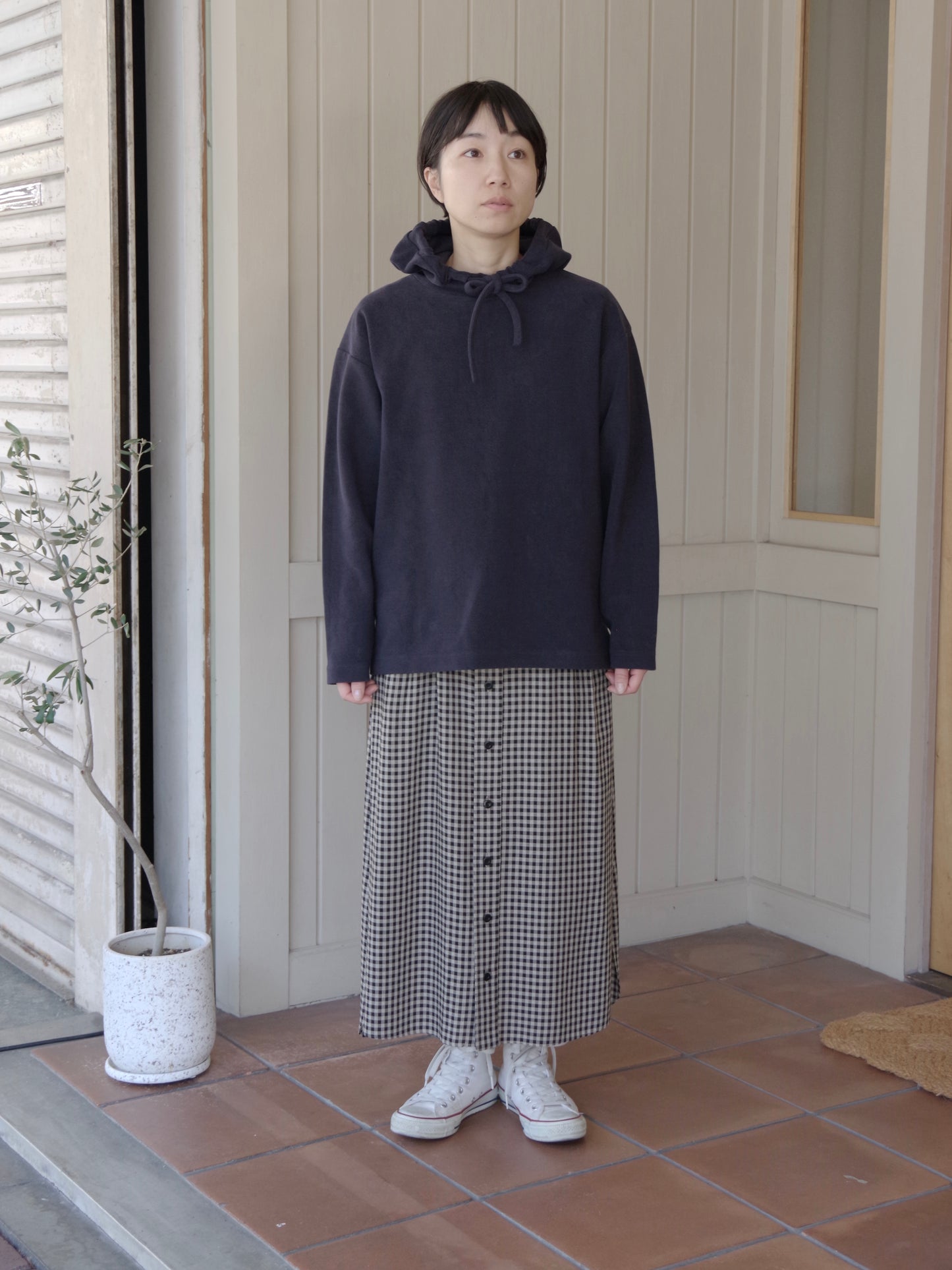 オーガニックコットンパイル フーディ | TISSU