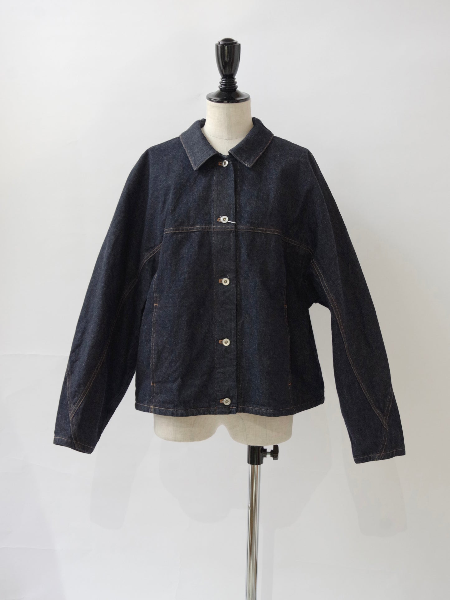 10oz denim cocoon ブルゾン | yuni