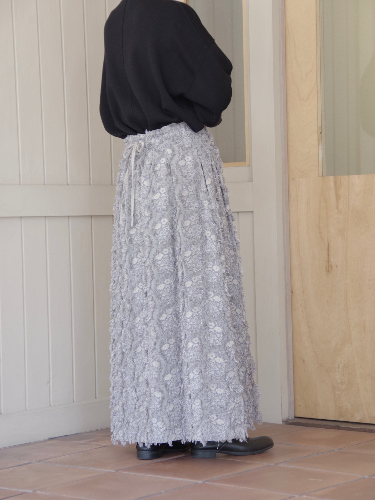 花野風jacquard スカート ( 2 color) |  qiri