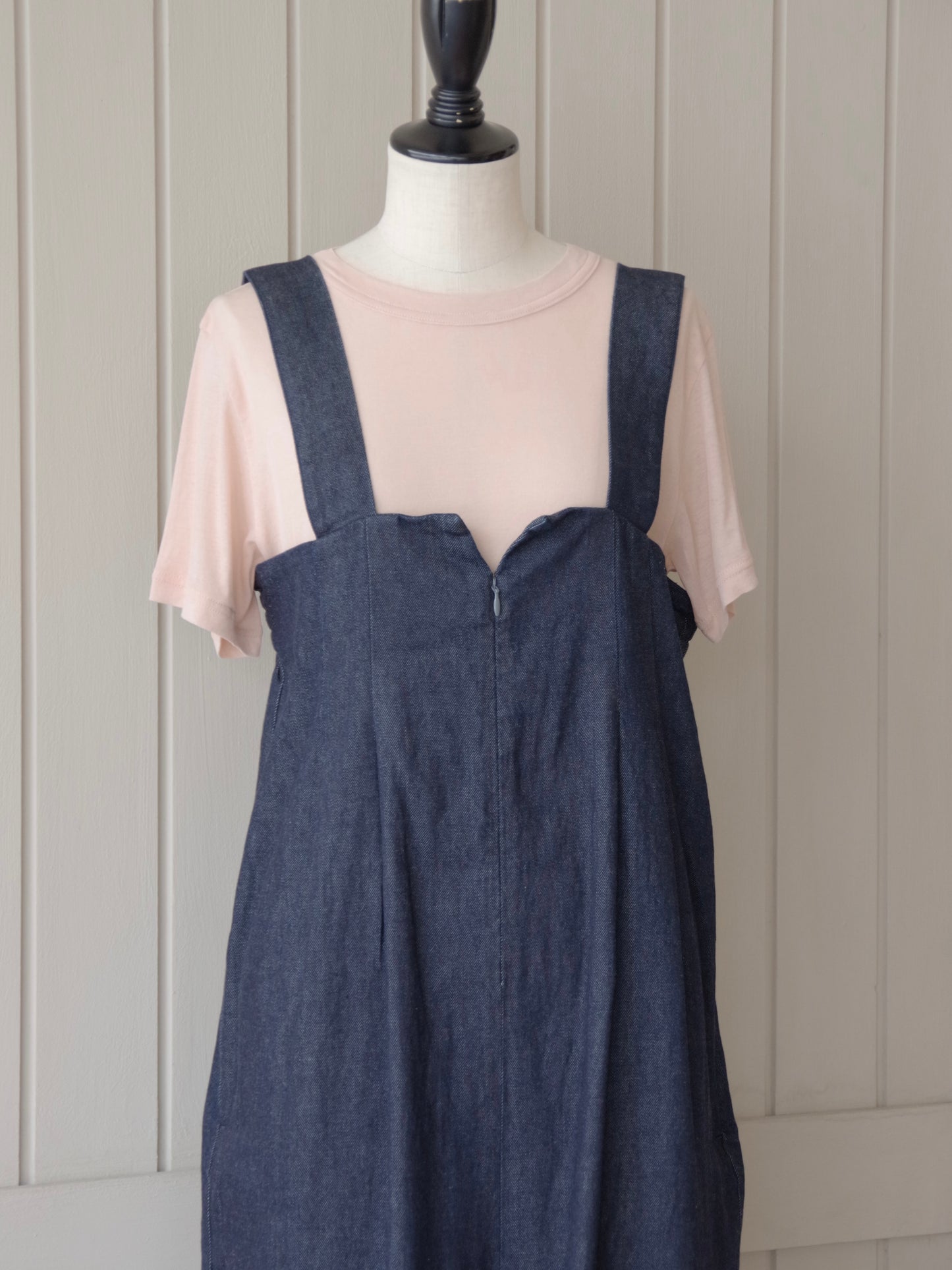 DENIM WIDE OVERALL  （2color)  | sisisi