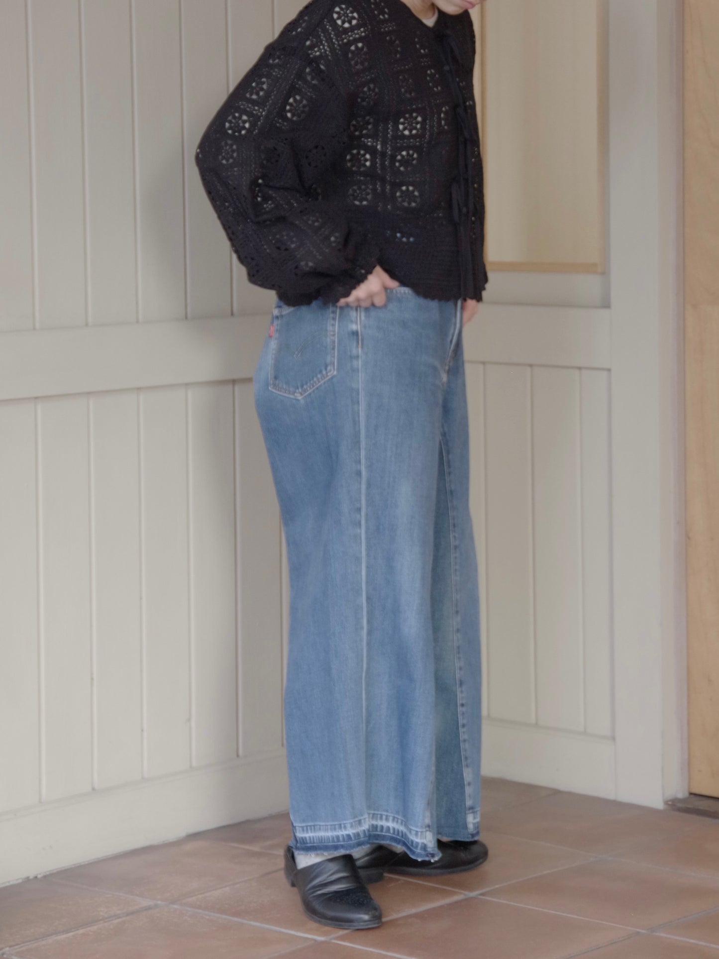 デニムオーバーサイズパンツ MO-25-PT059 | motley