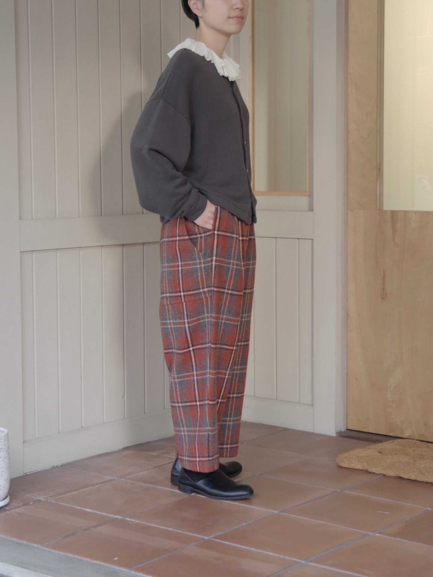 チェックバックワードパンツ | koton