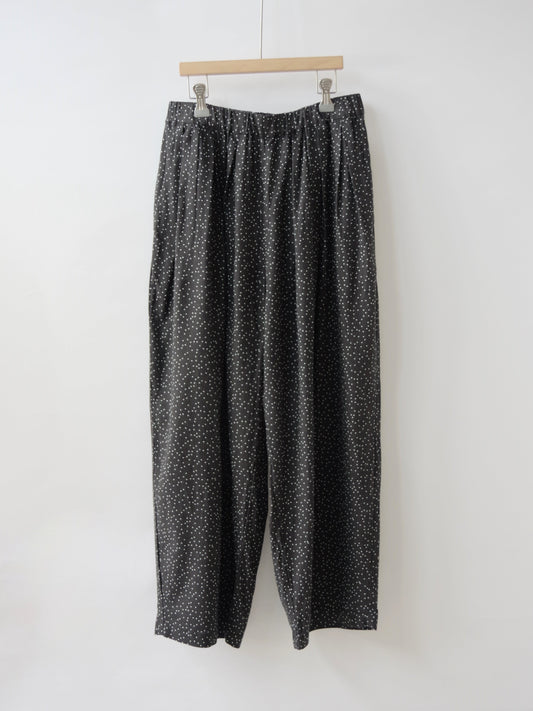 ドットプリント コクーンイージーパンツ | PARIS DE AOUNE