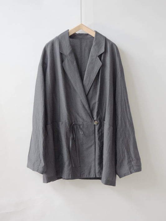 レーヨンラミーナイロン テーラードジャケット | yuni
