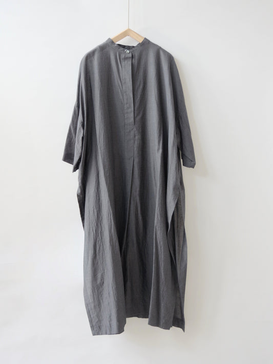 レーヨンラミーナイロン オーバーサイズカフタンワンピース | yuni