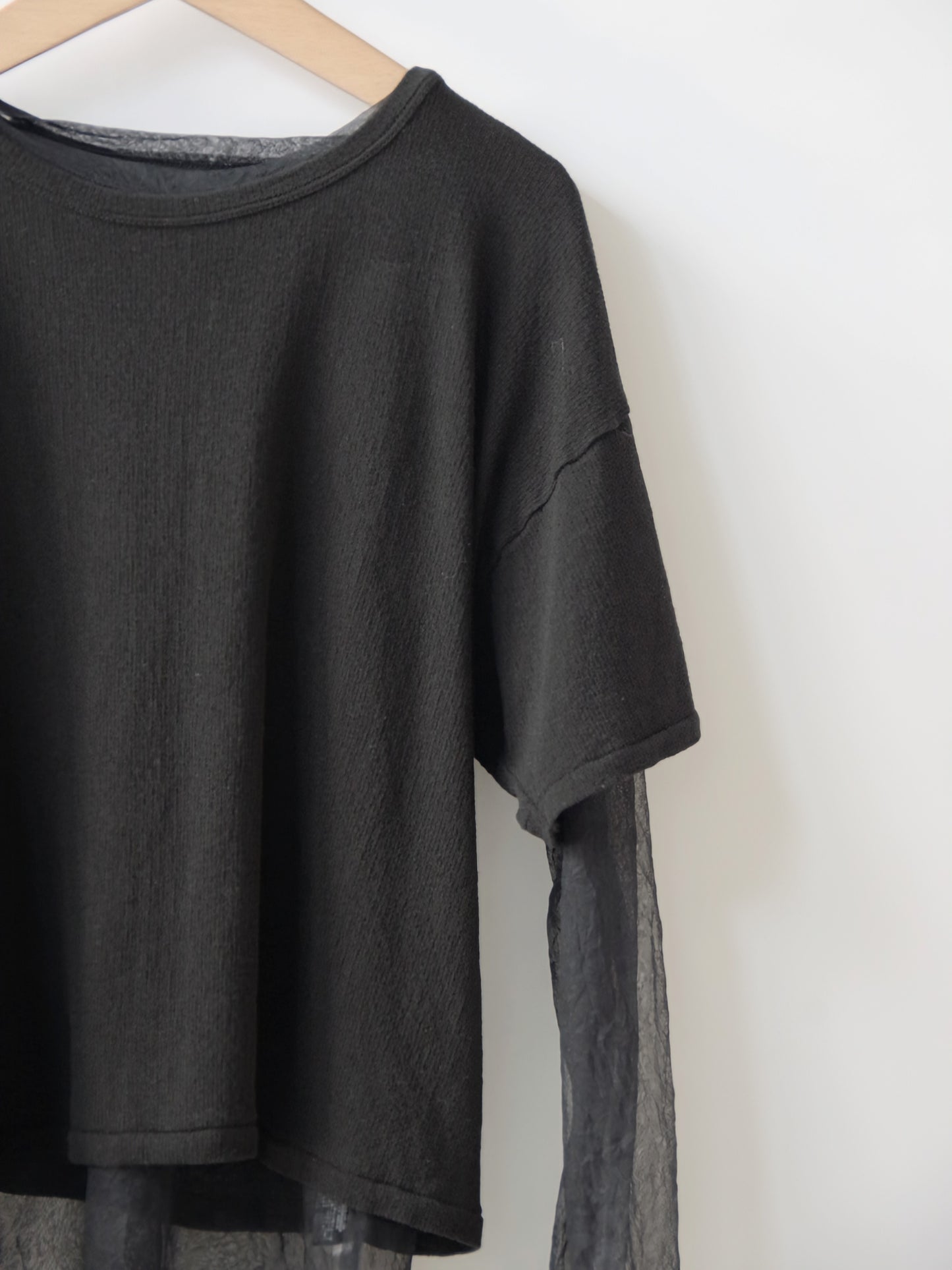 ヨウリュウジャカード チュールセット半袖 プルオーバー | iki