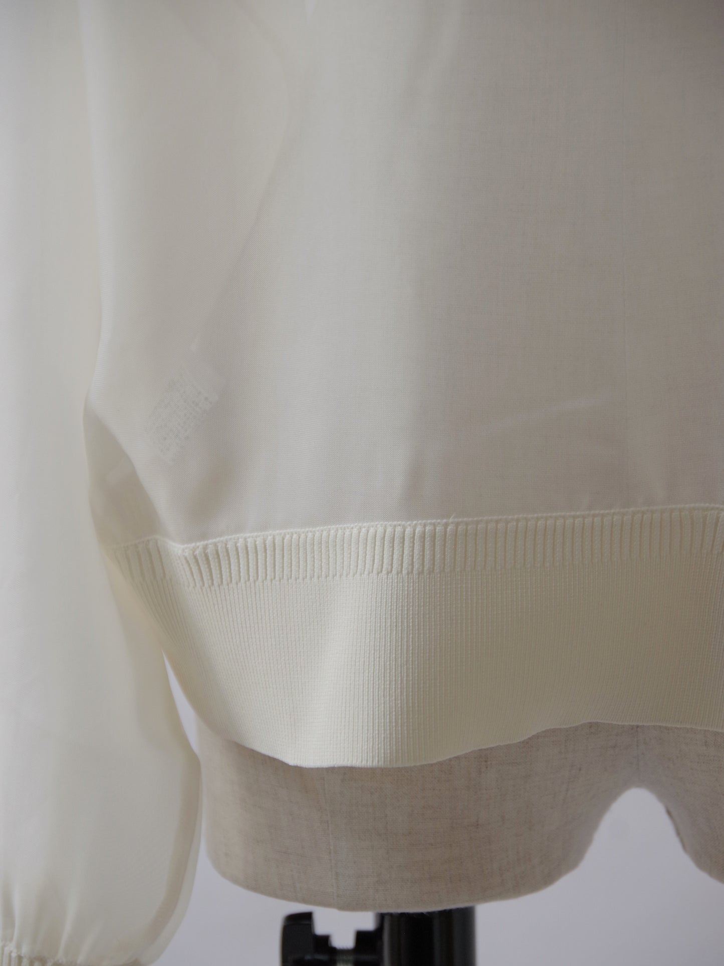 REI 布帛ドッキング カーディガン | iki