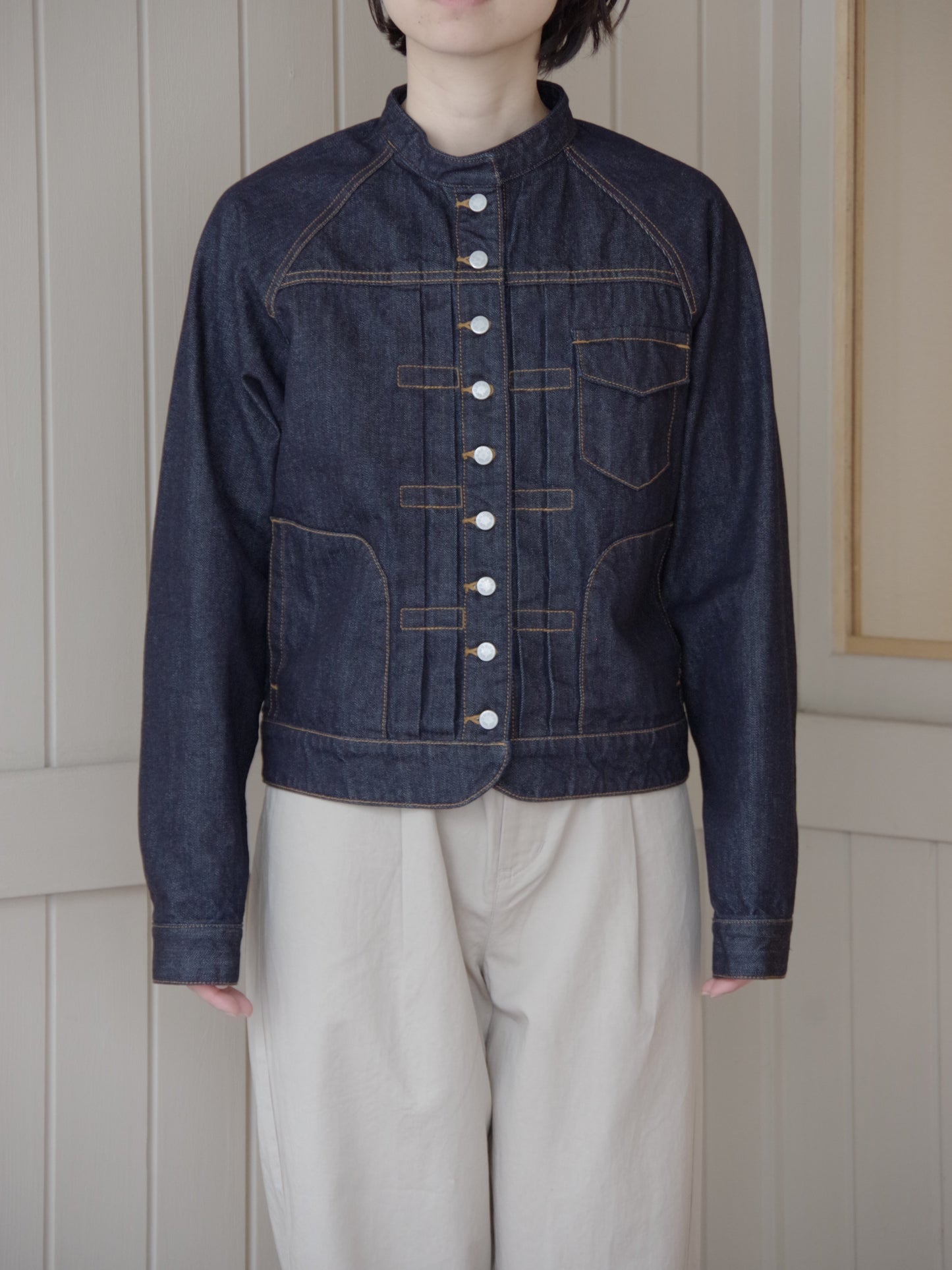 DENIM JACKET  N-603 size38  |sisisi