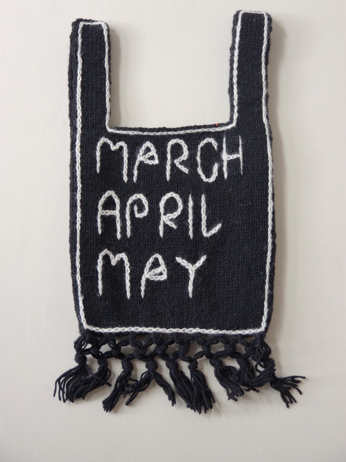 wool knit bag　ウールニットバッグ  (2clor) | March April May