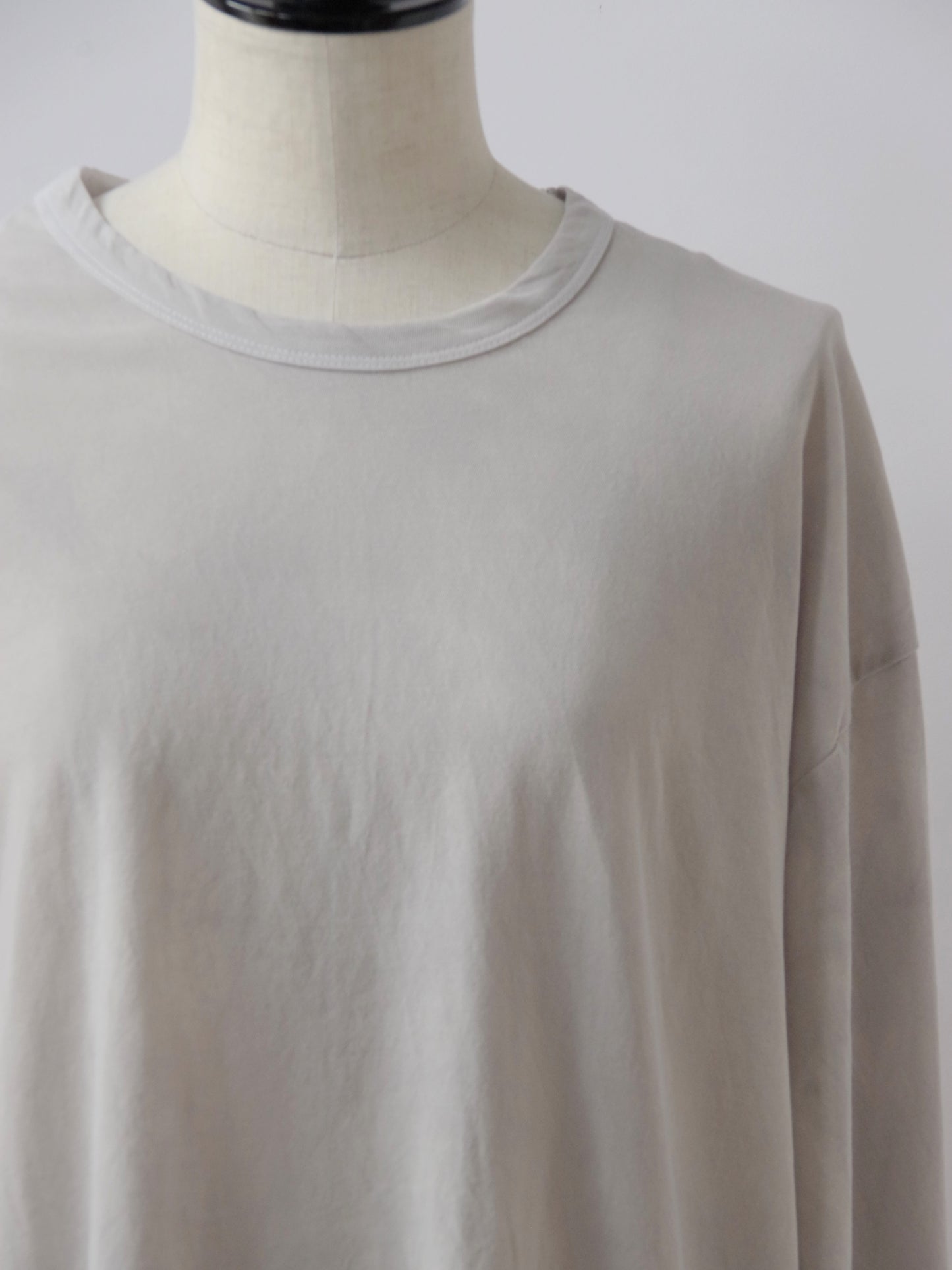 80/2GV天竺 無回転染ゆる ロンT | iki