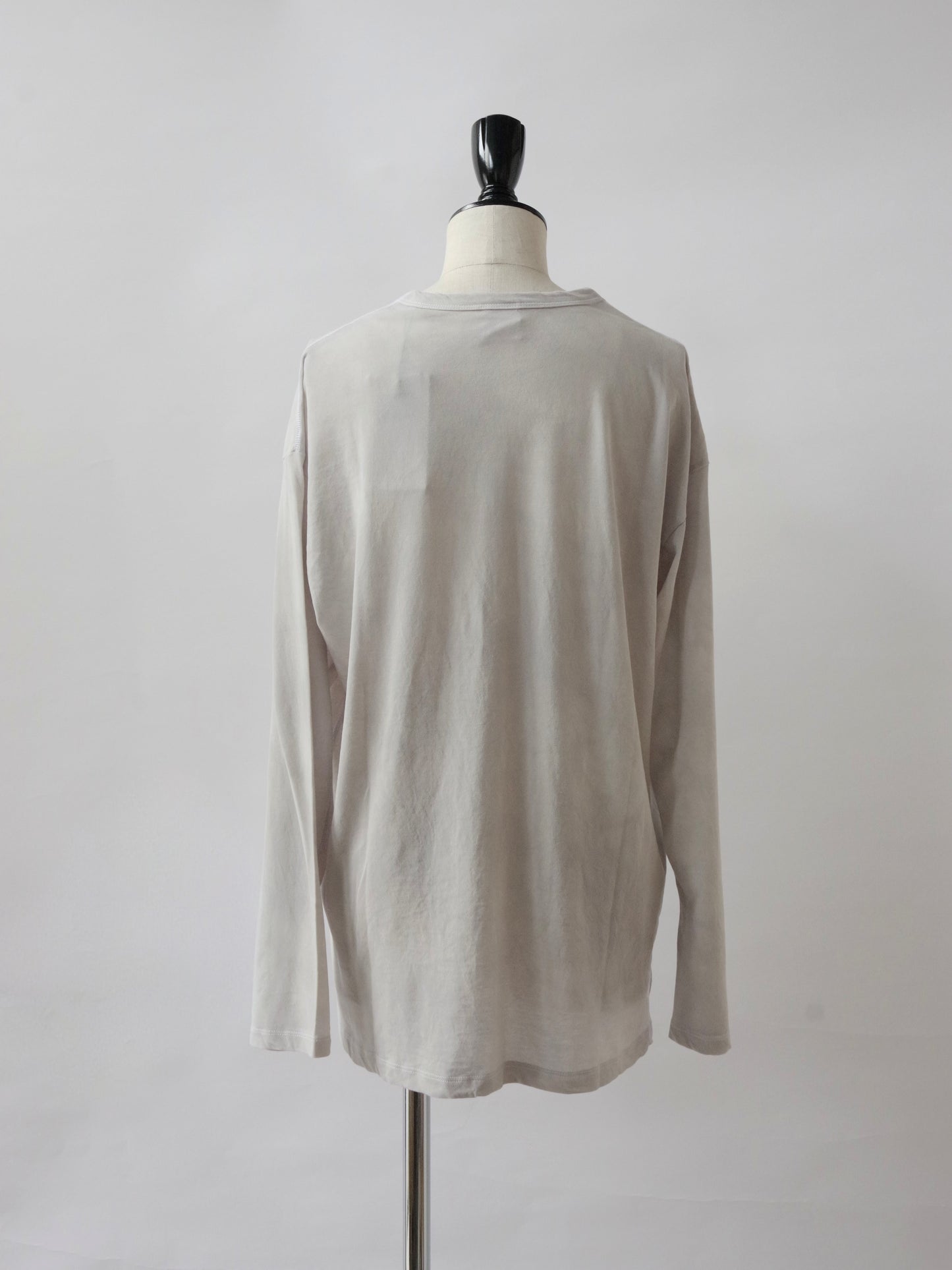 80/2GV天竺 無回転染ゆる ロンT | iki