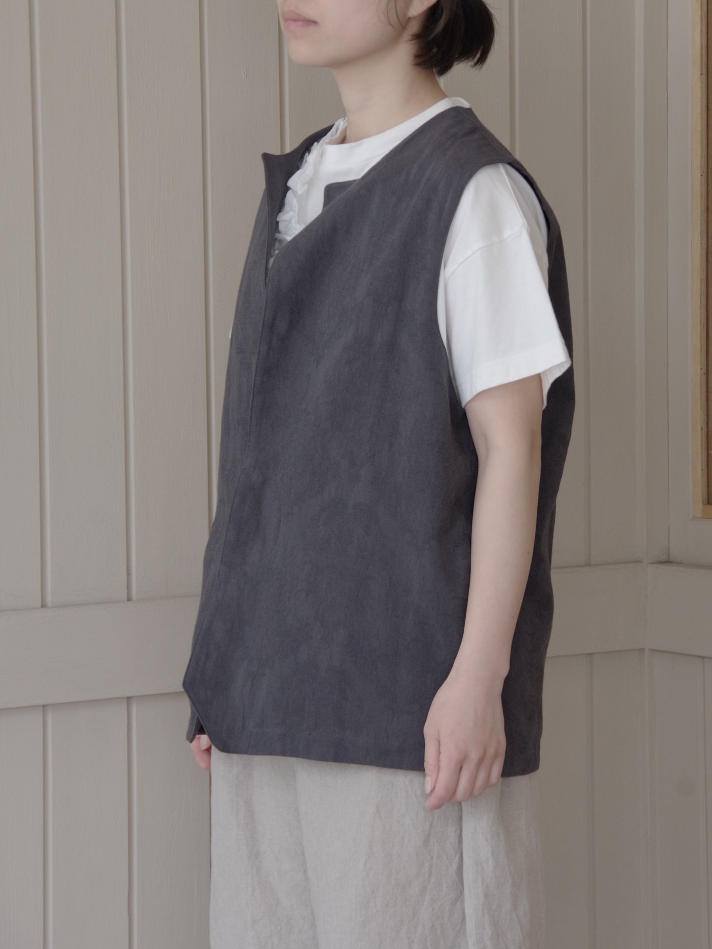 花柄ジャガード ベスト | sisisi