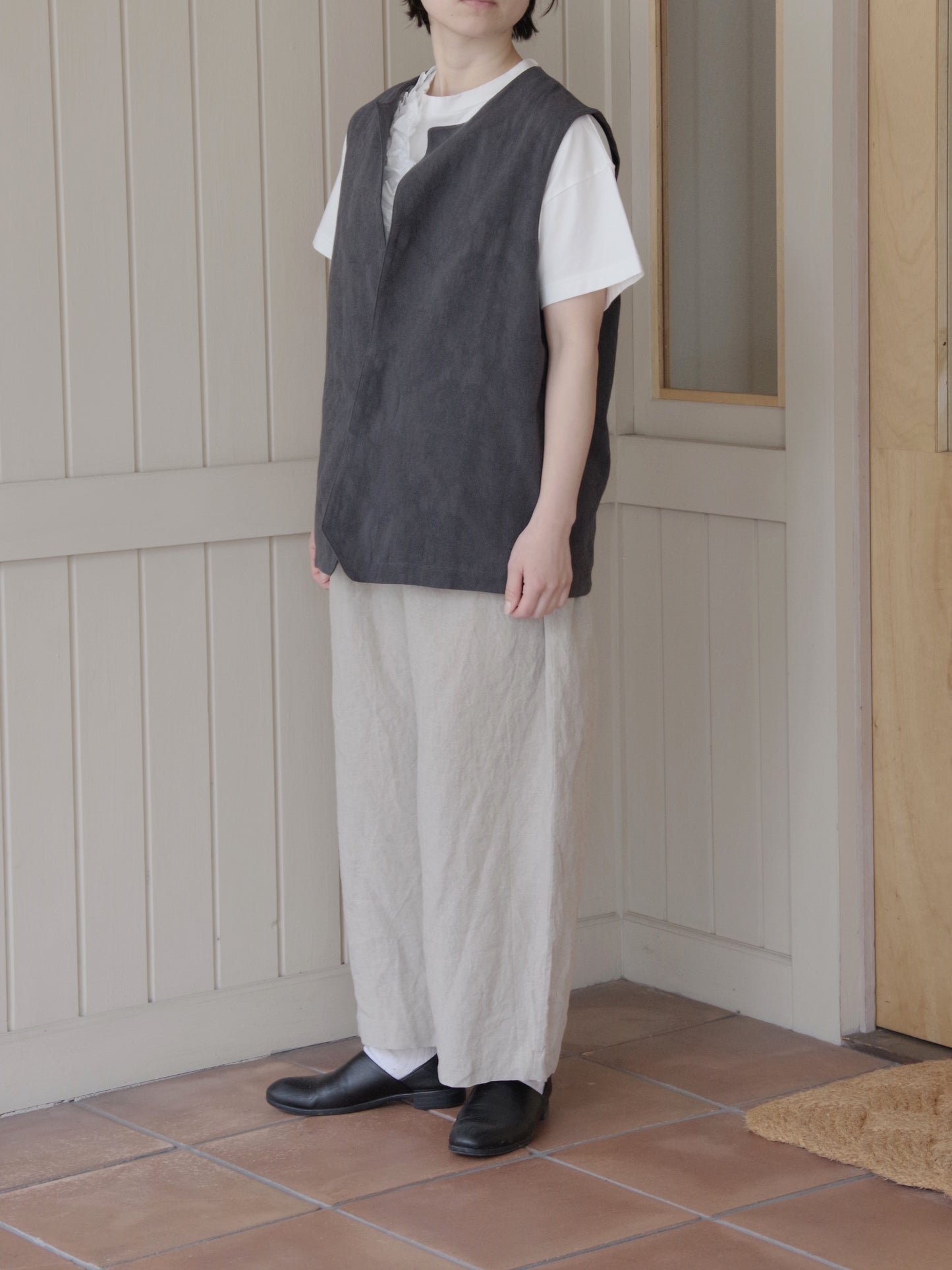 花柄ジャガード ベスト | sisisi