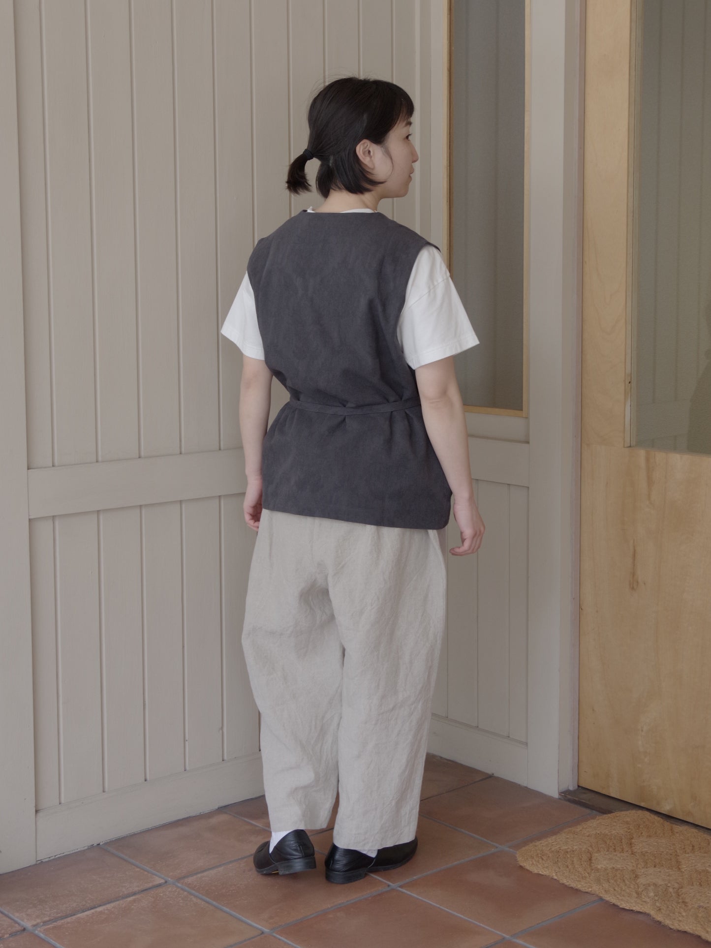 花柄ジャガード ベスト | sisisi