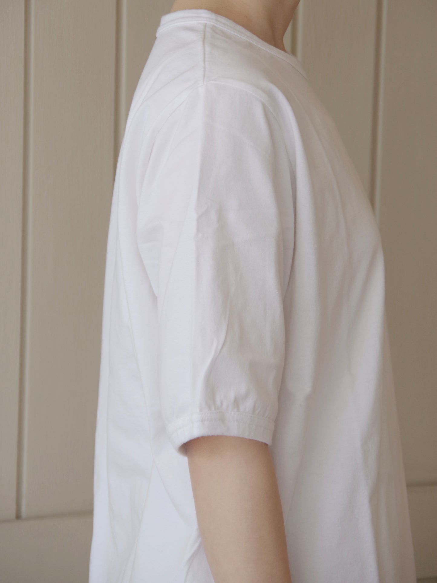 サンフォーキン天竺 シンプルクルーネックプルオーバー | OUVERT