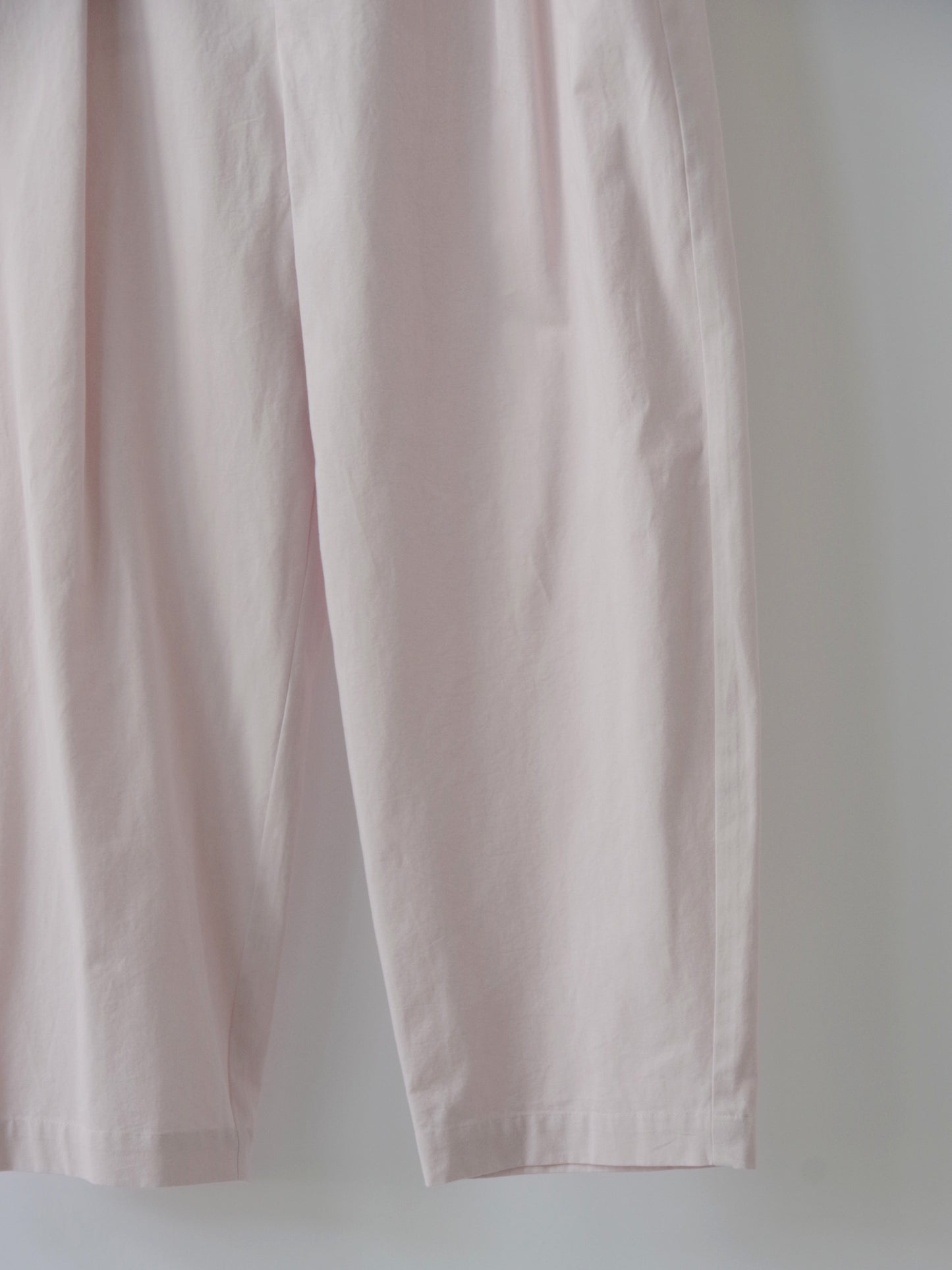 コットンツイル タックパンツ | atelier naruse