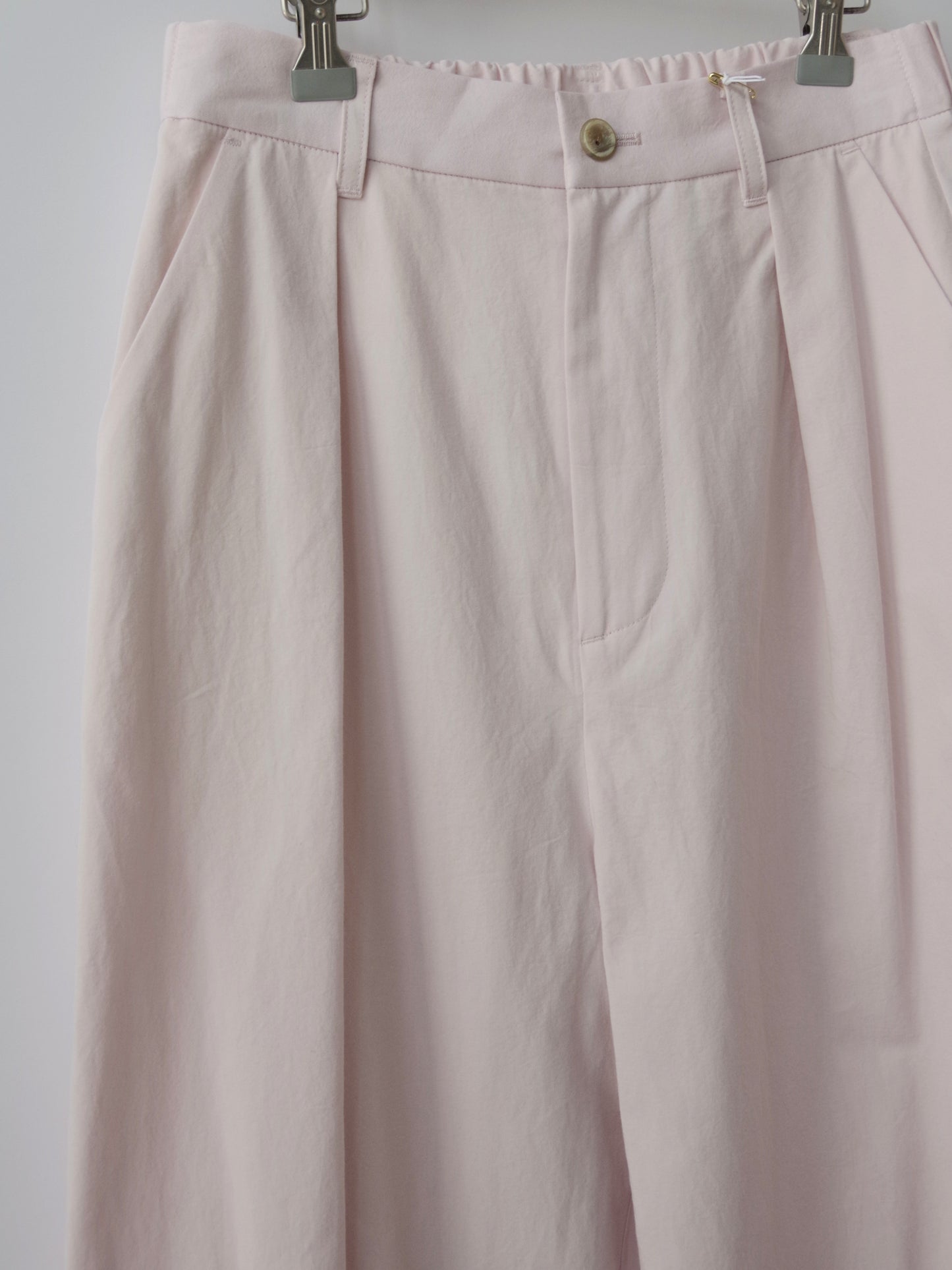 コットンツイル タックパンツ | atelier naruse